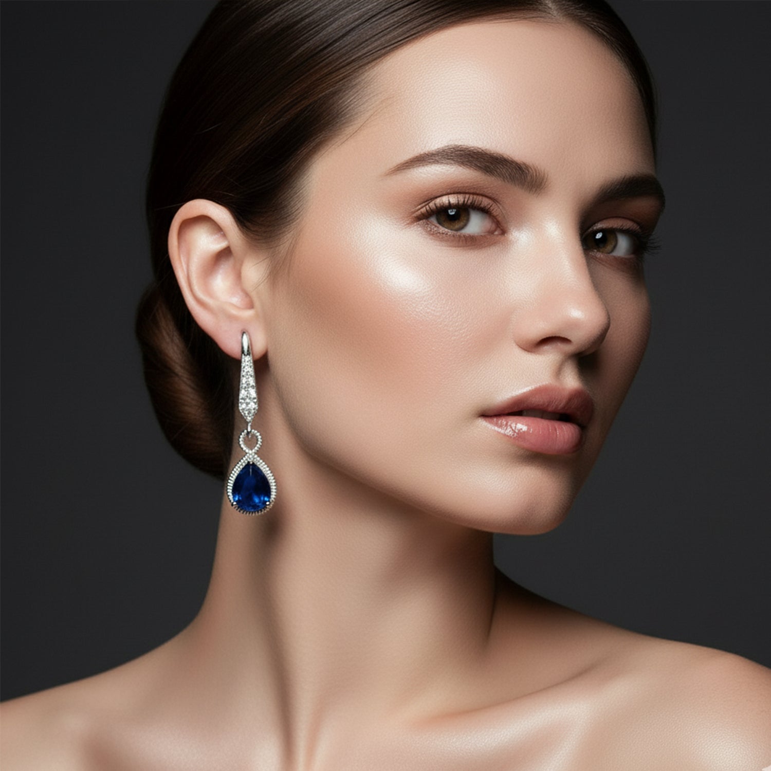 Isabel Tide Drops- Moody elegance with side shimmer.