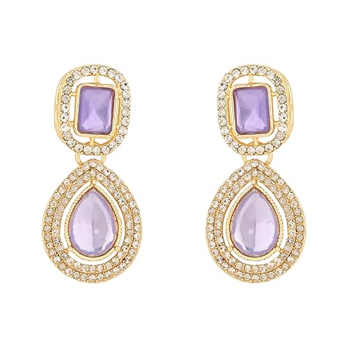 Viyana Purple Earrings