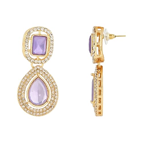 Viyana Purple Earrings