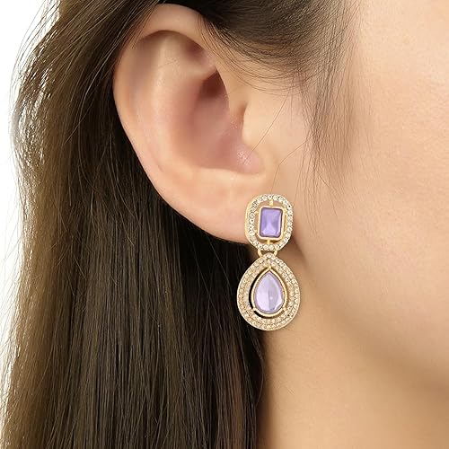 Viyana Purple Earrings