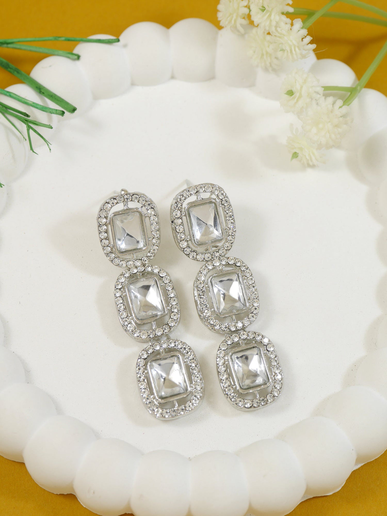 Helly Silver Earrings