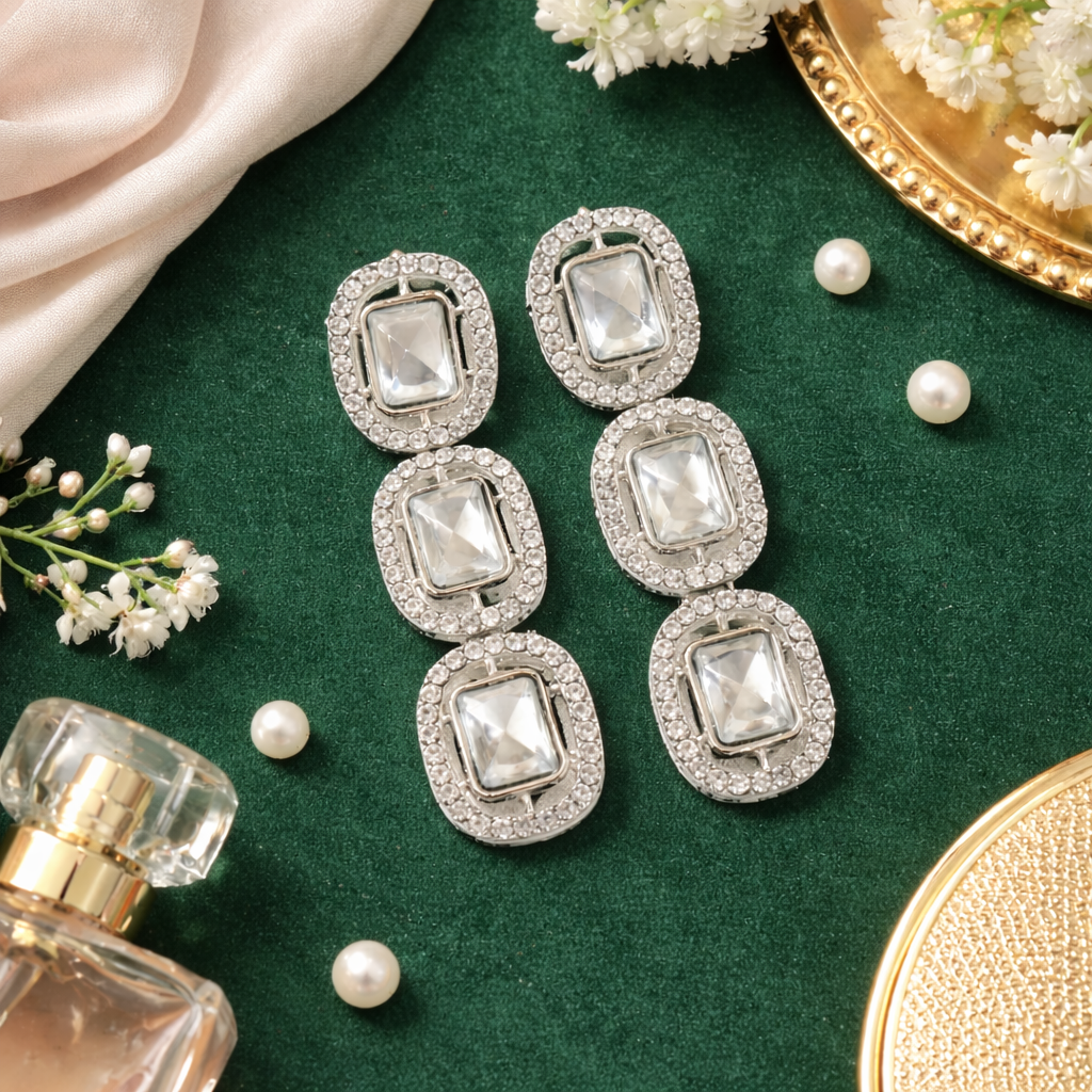 Helly Silver Earrings