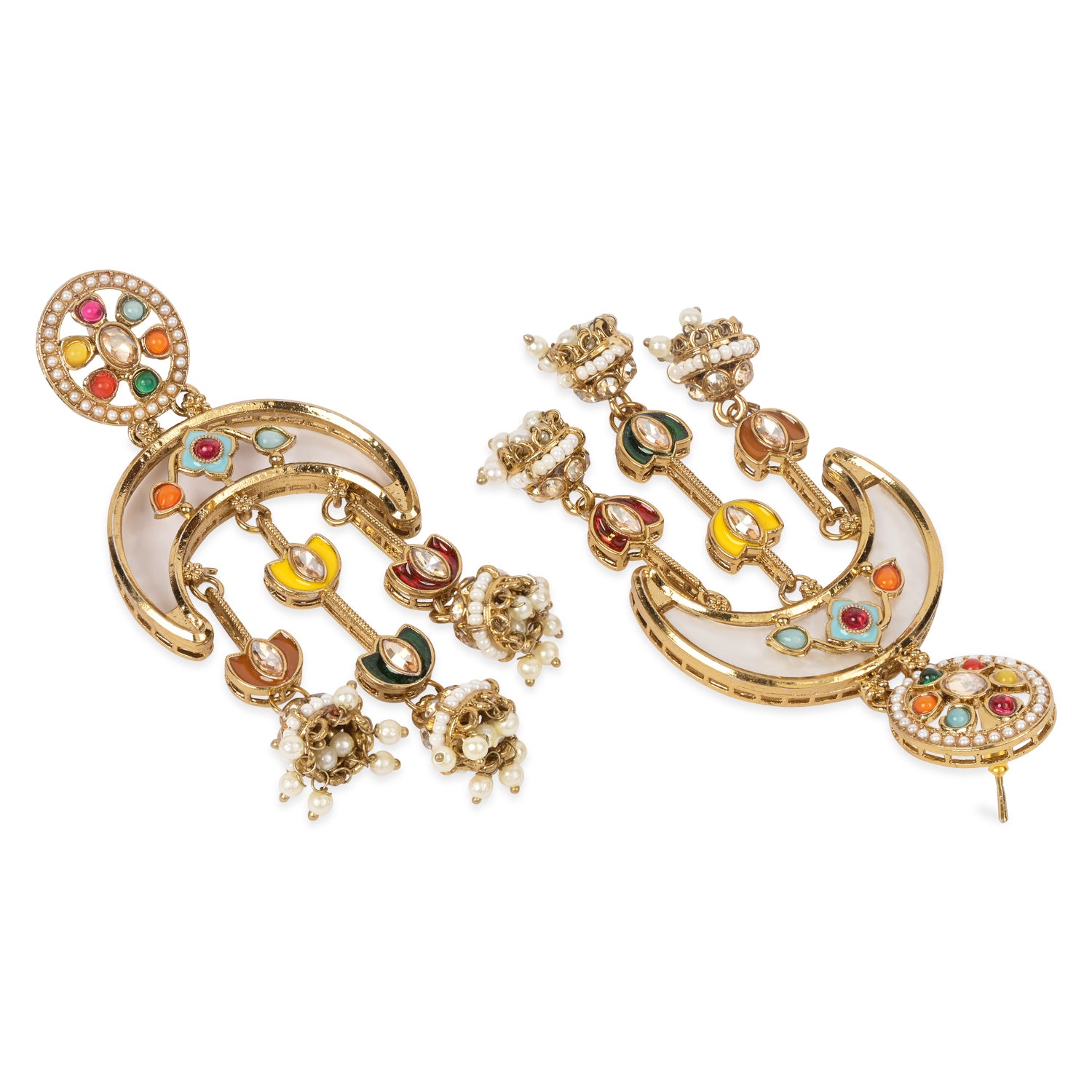 Anuja- Multicolor Mother of Pearl Earrings