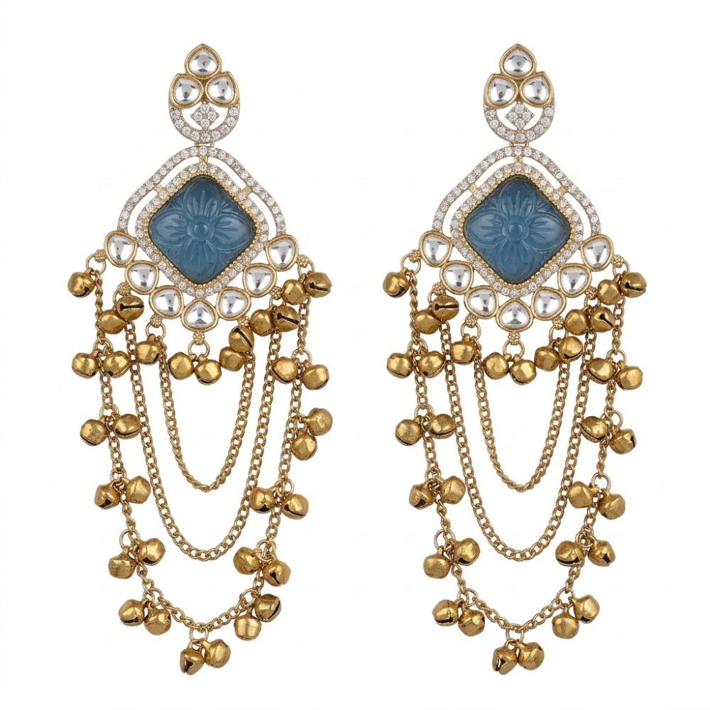 Zivah - Montana Ghunghroo Dangler Earrings