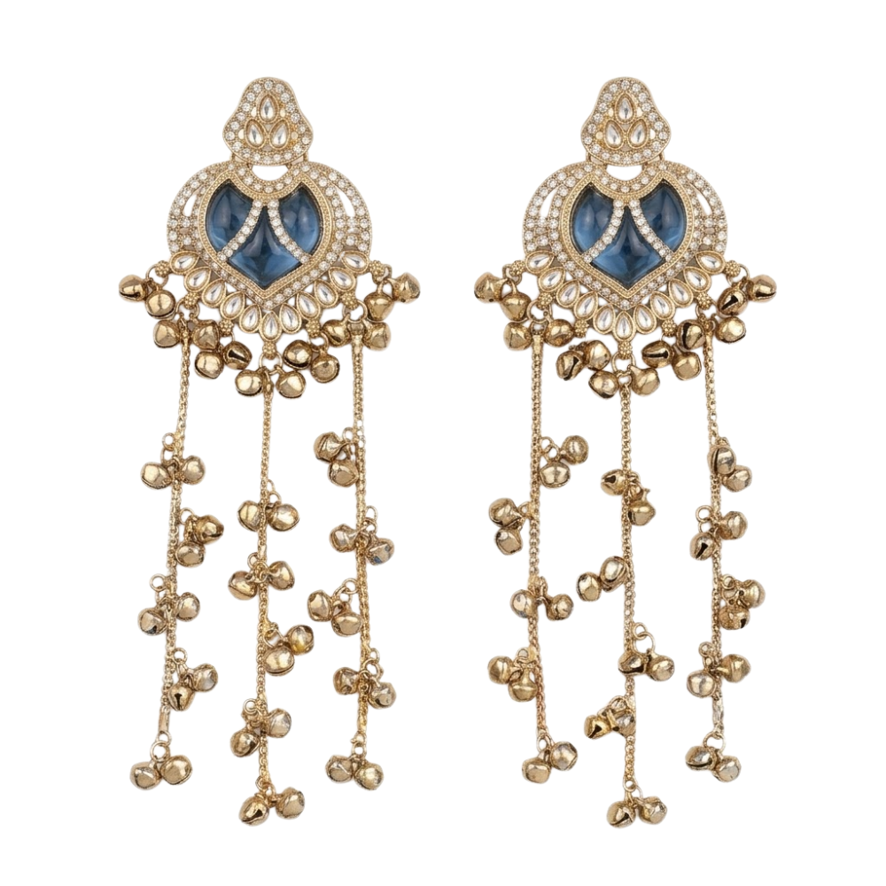 Alfeena- Montana Dangler Ghunghroo Earrings