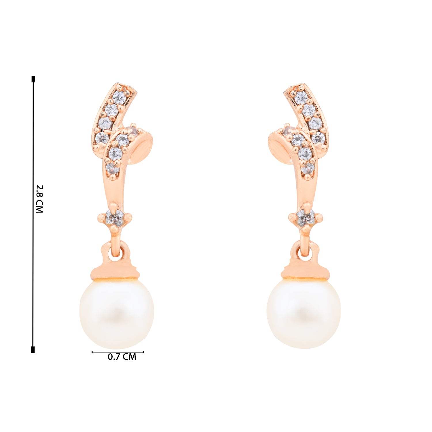 Camila RoseGold Studs