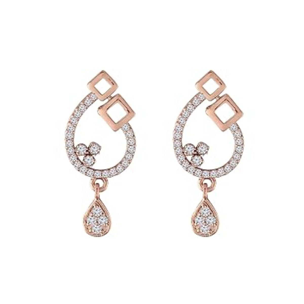 Aviya RoseGold Studs