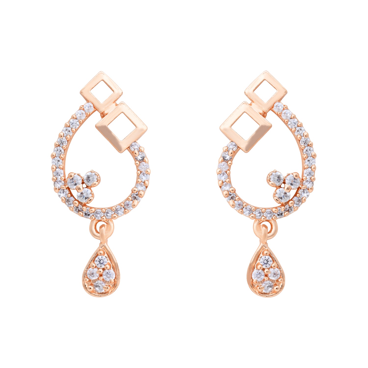 Aviya RoseGold Studs