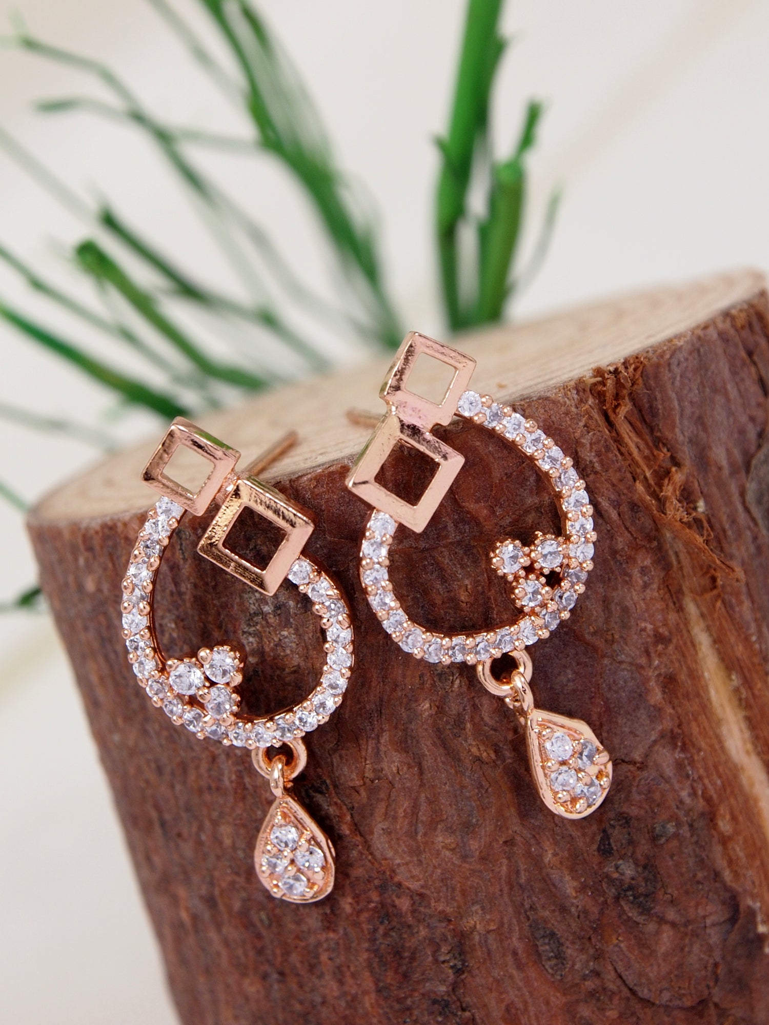 Aviya RoseGold Studs