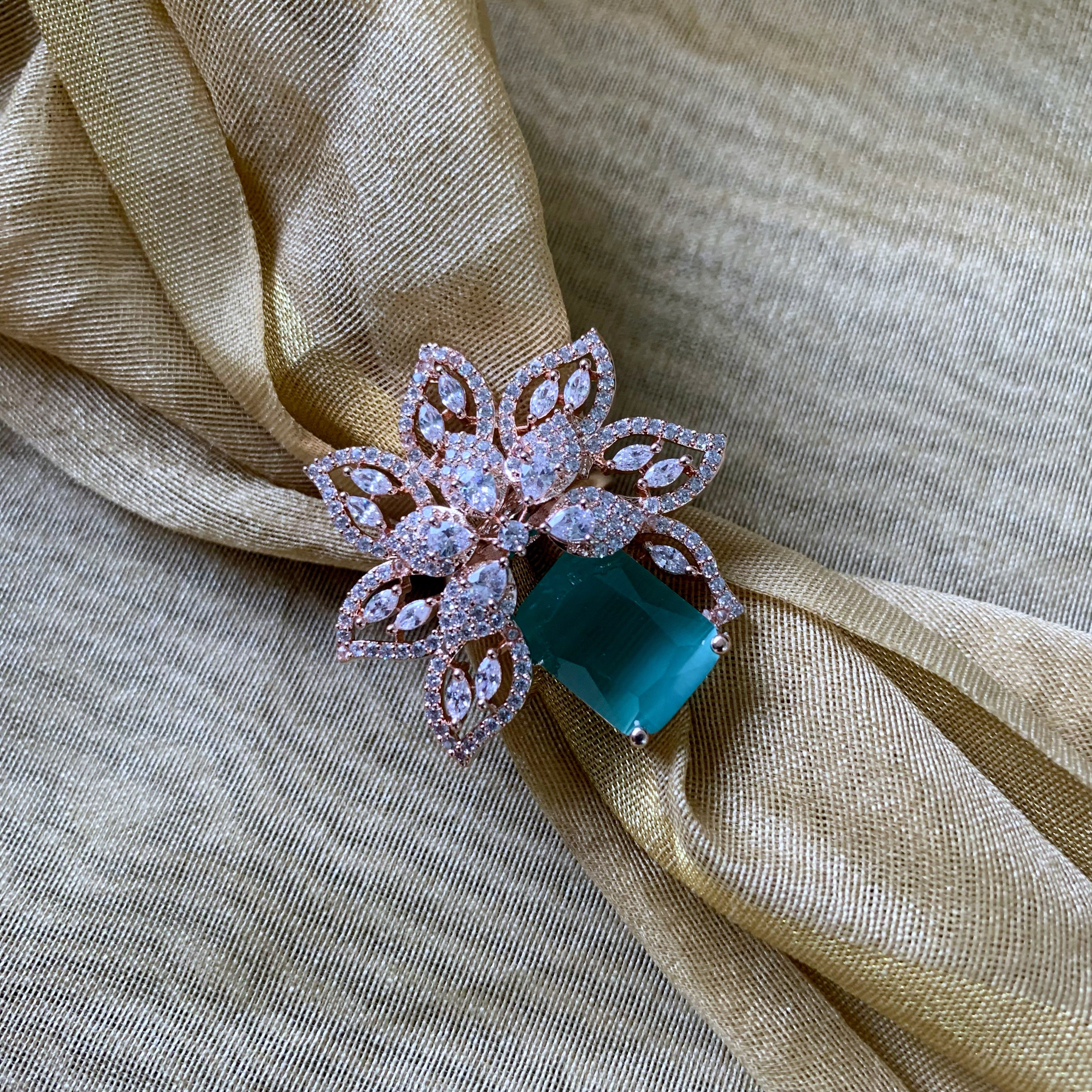 Liora Mint CZ Ring