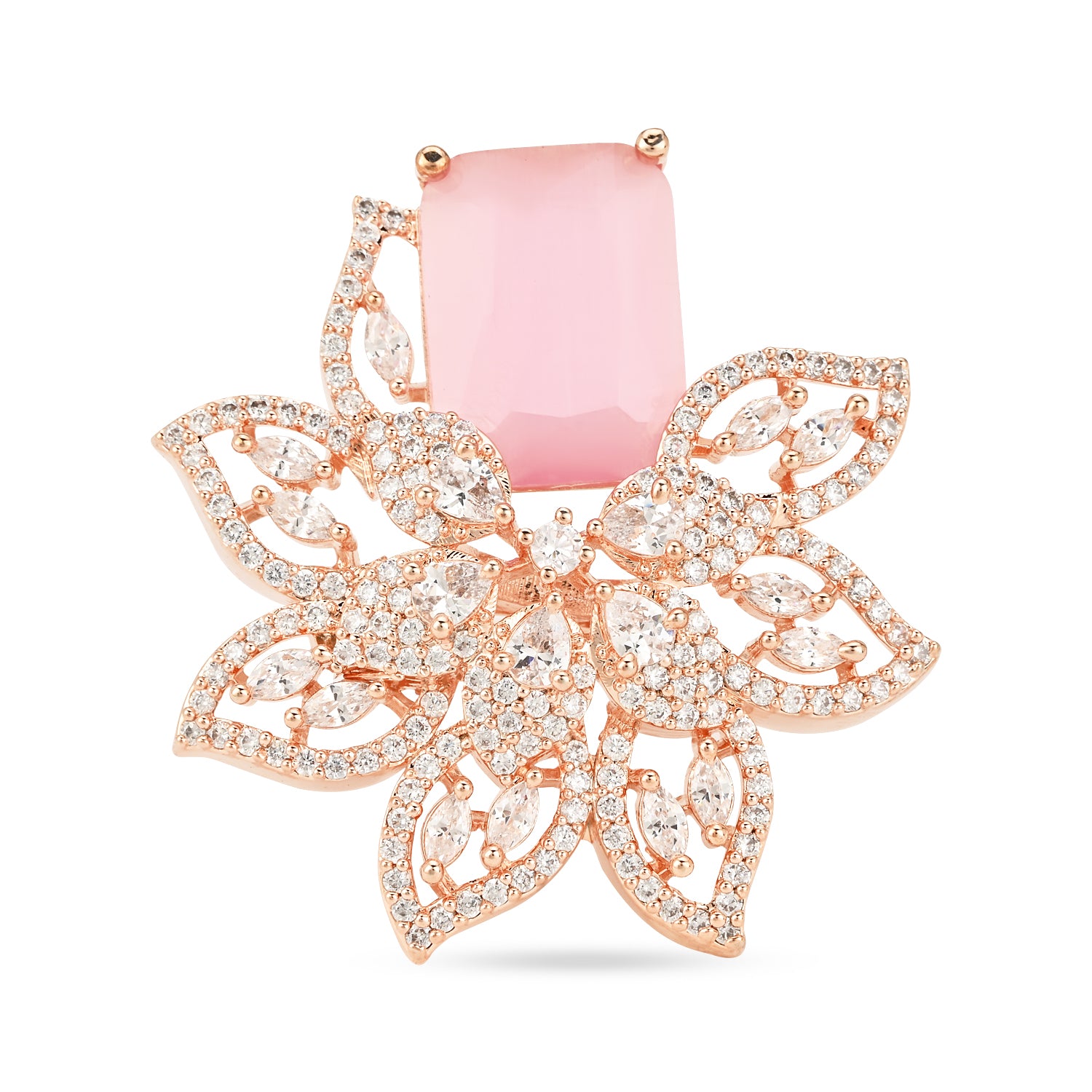 Liora Pink CZ Ring