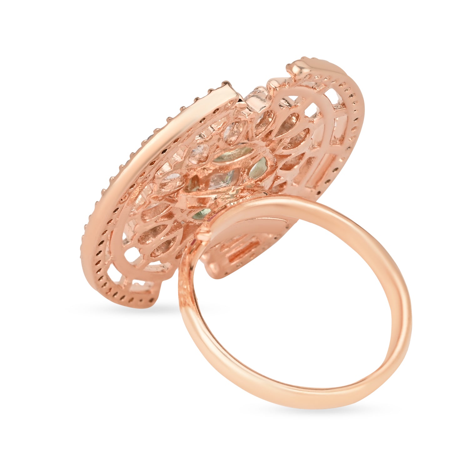 Marsha Mint CZ Ring