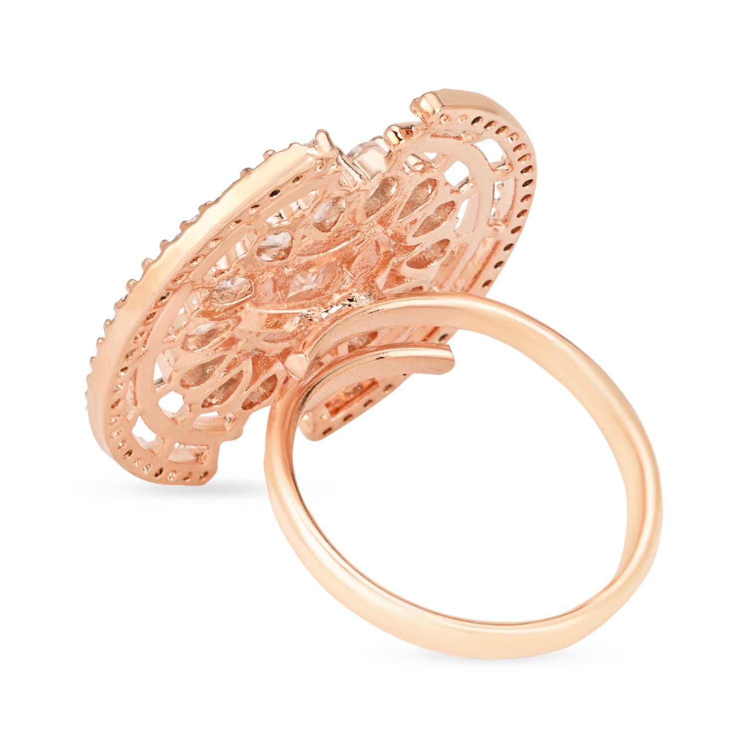 Marsha Pink CZ Ring