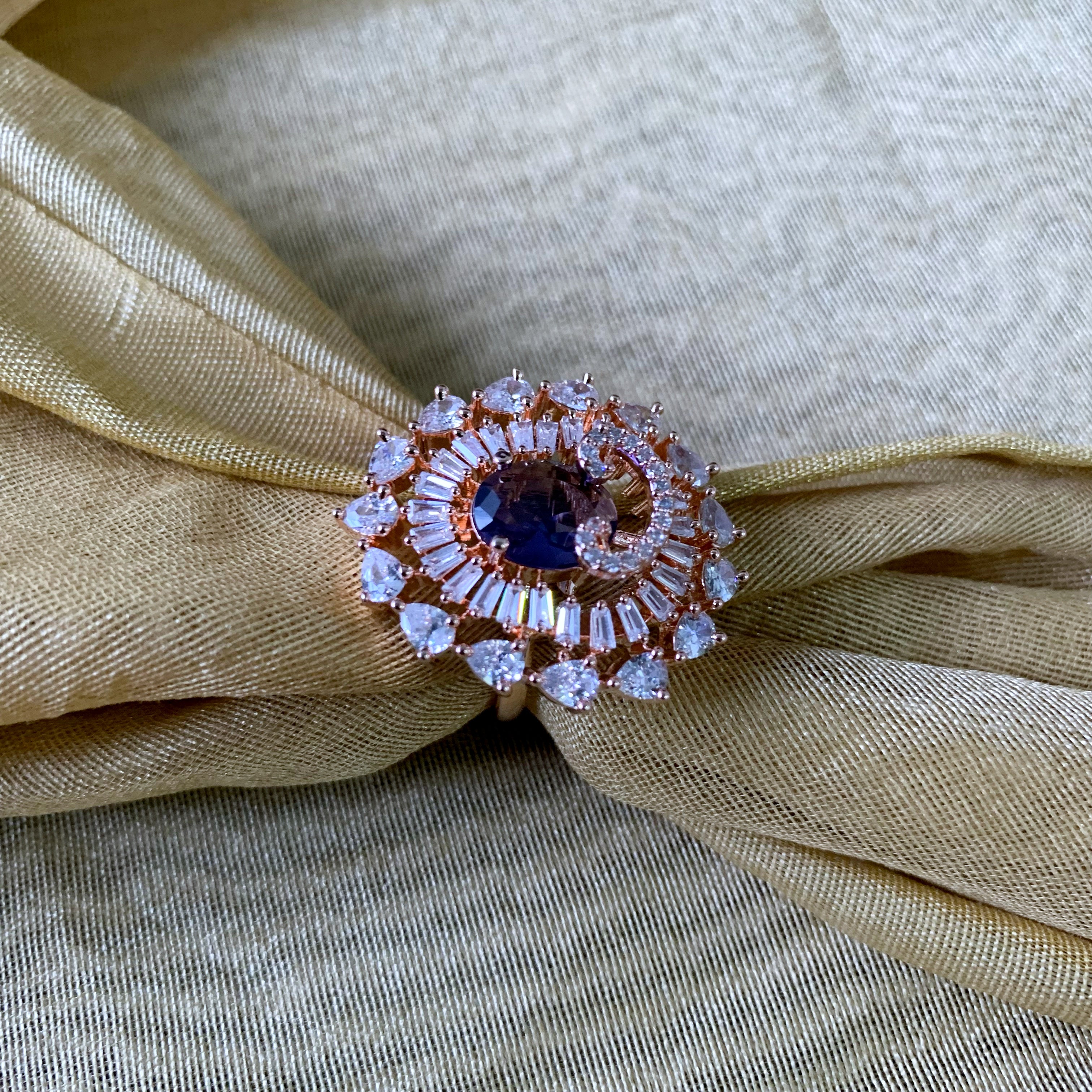 Manara Purple CZ Ring