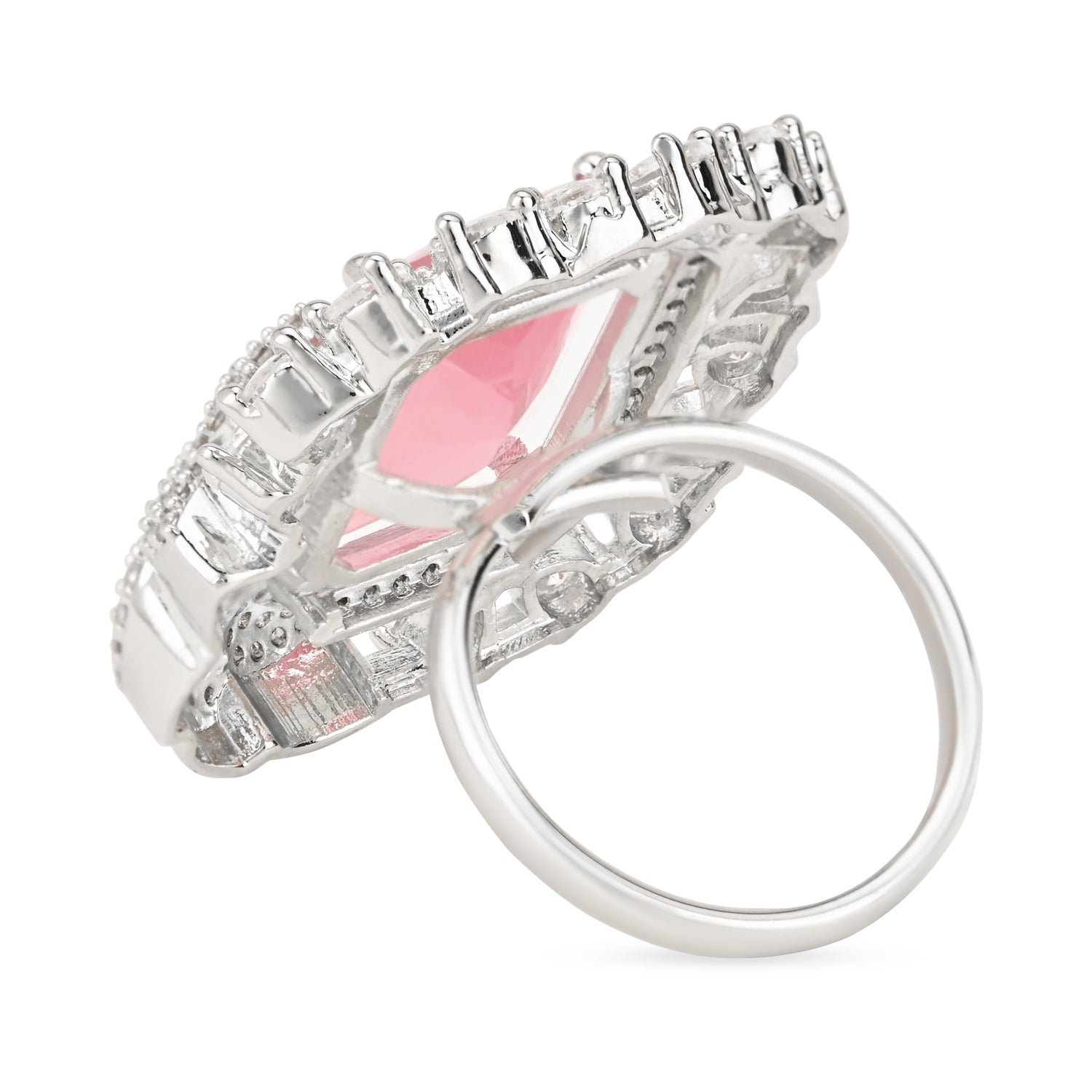 Niya Pink CZ Ring