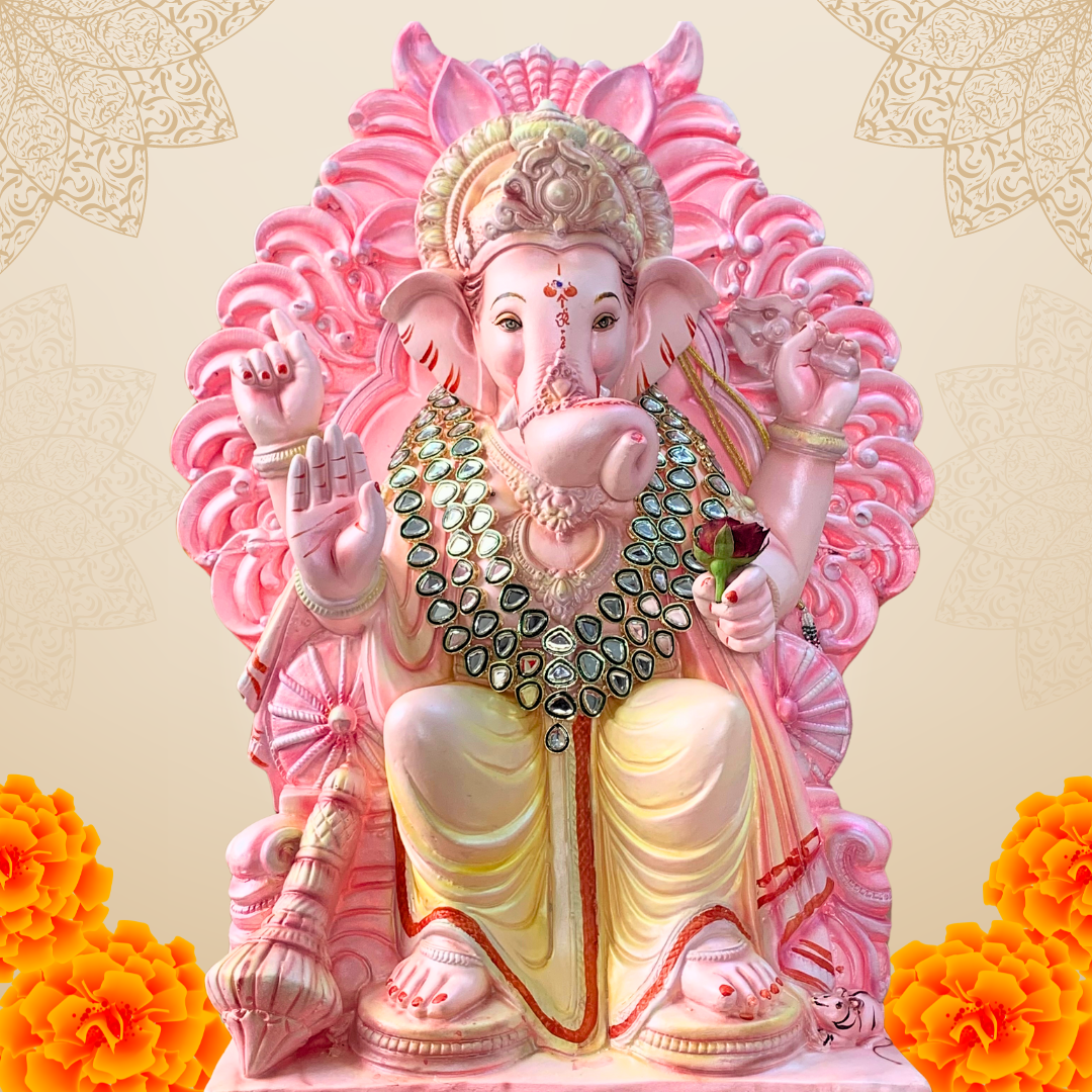 Siddhidhata Green Kundan Mala