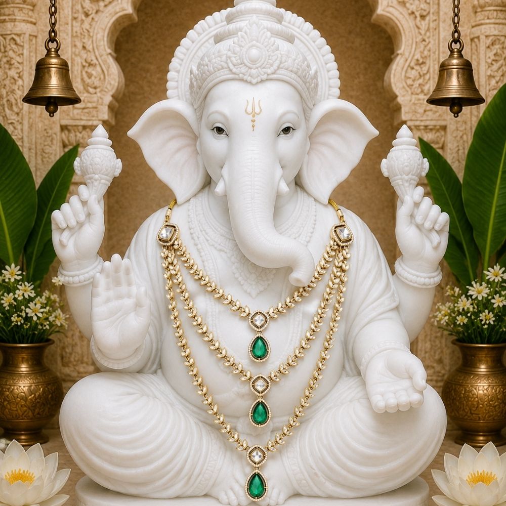 Sukhkarta Kundan Ganpati Mala