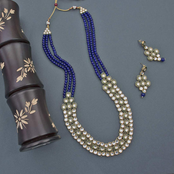 (Pack of 2) Kundan & Pearl Jewellery Set