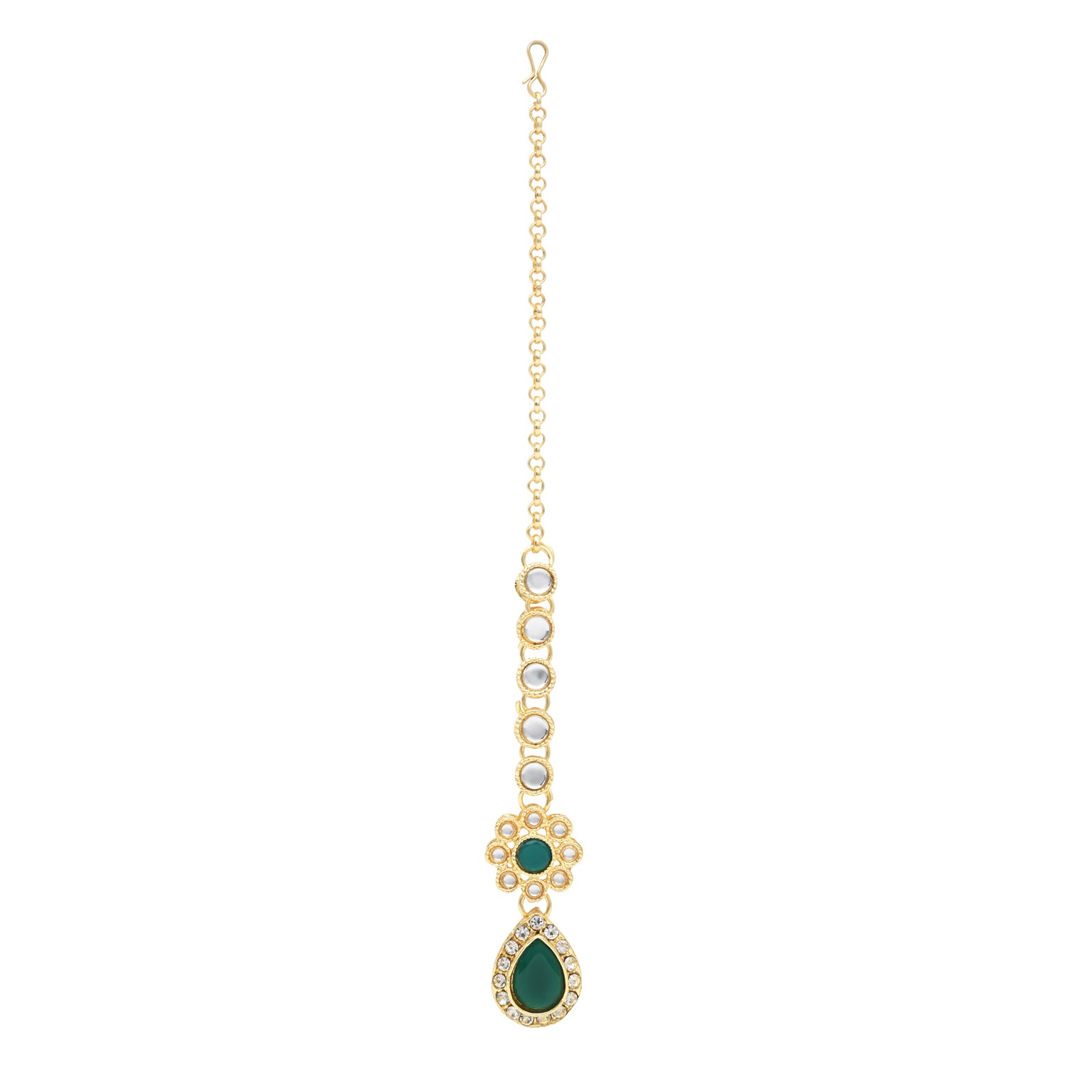 Archana Green Jewellery set