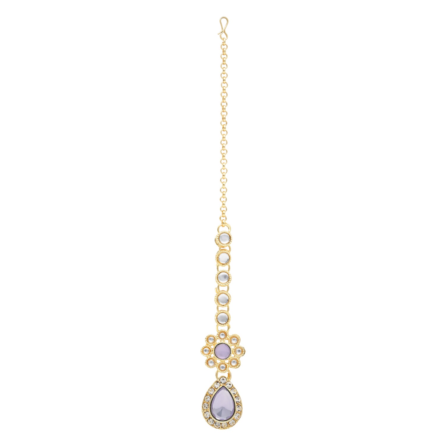 Archana Purple Jewellery set
