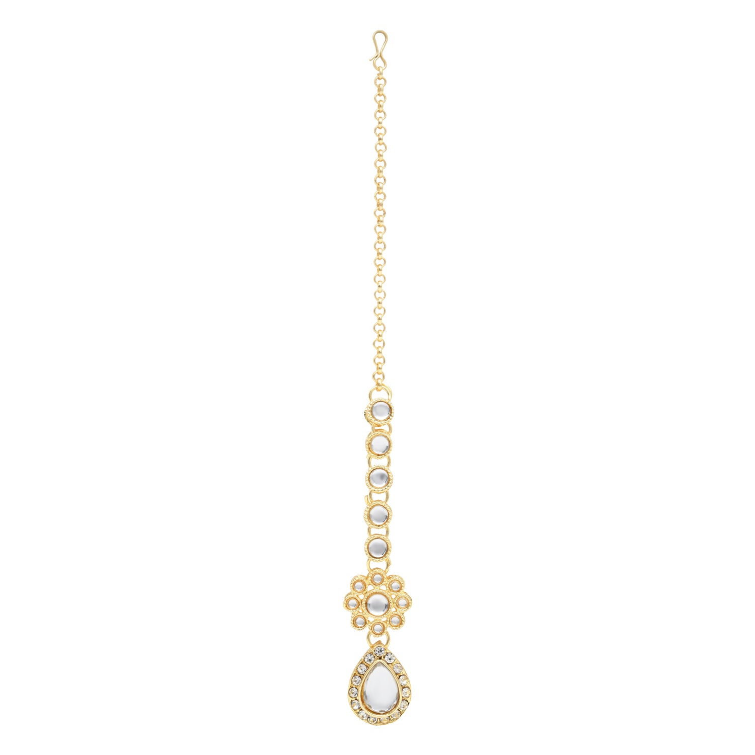Archana White Jewellery set
