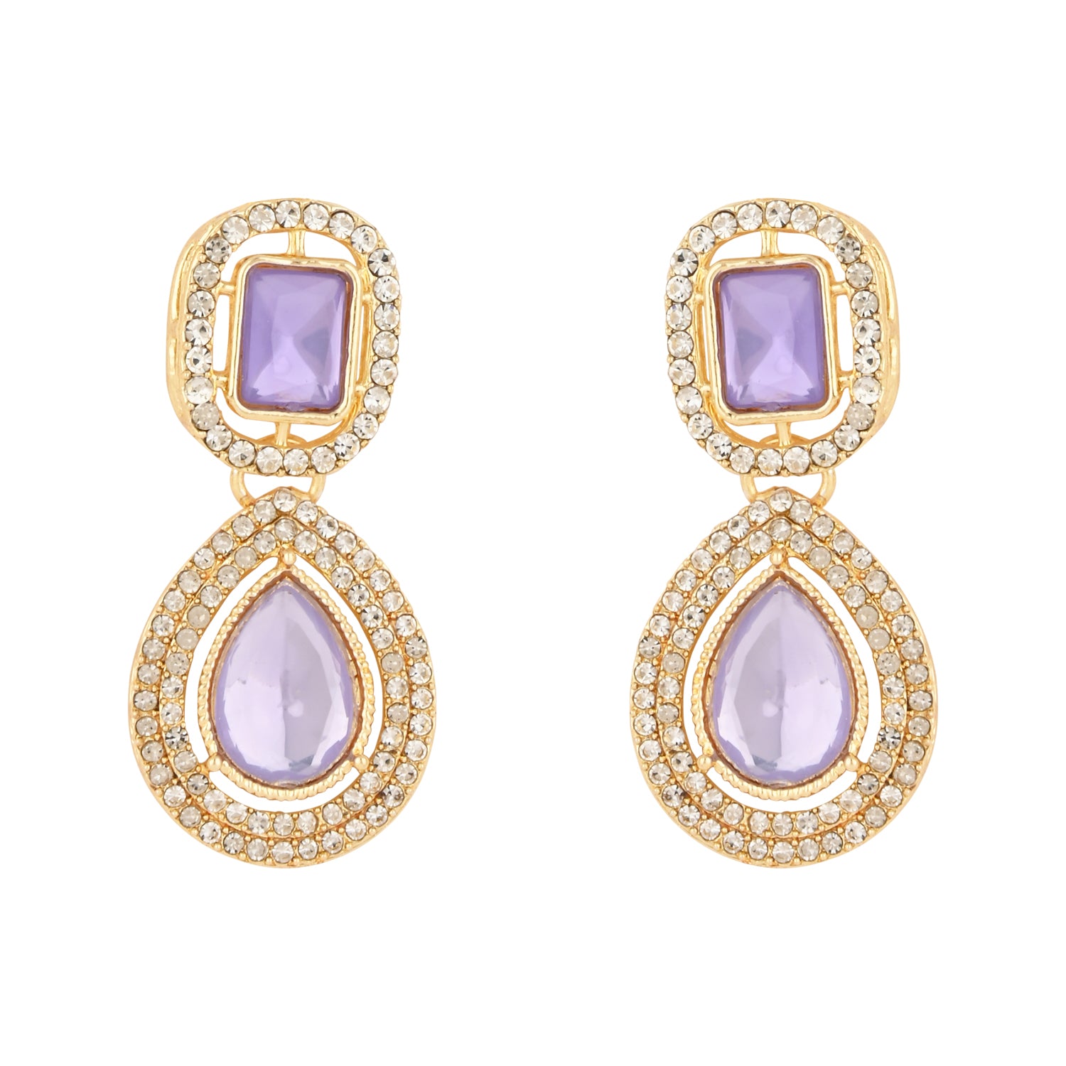 Sudiksha Purple Necklace set