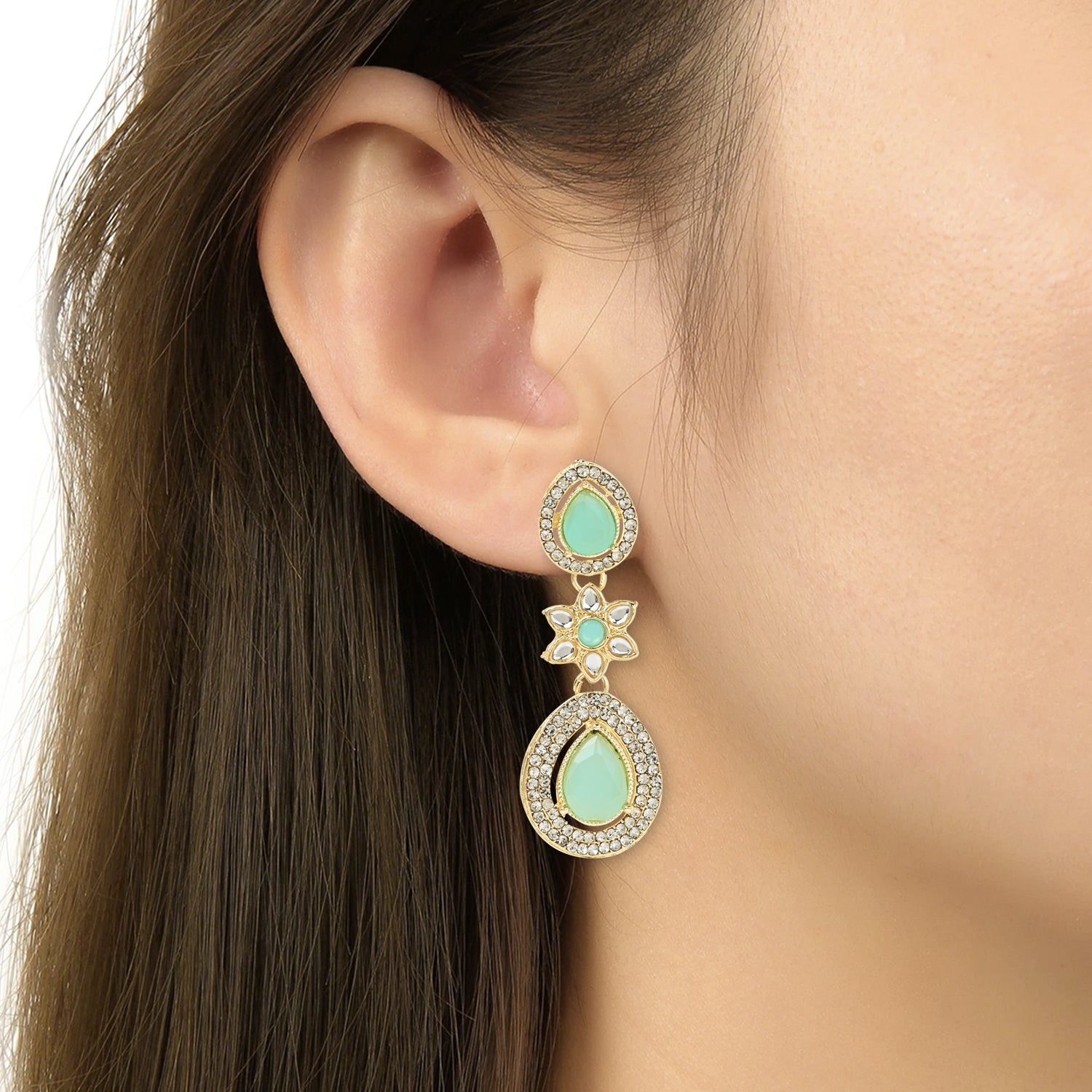 Vansha Mint Necklace set