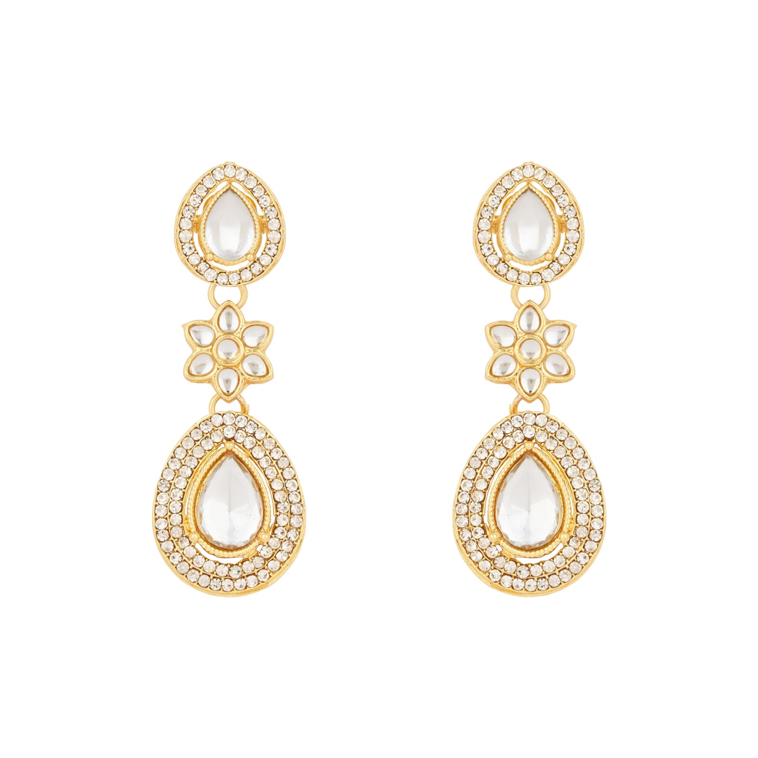 Vansha White Necklace set
