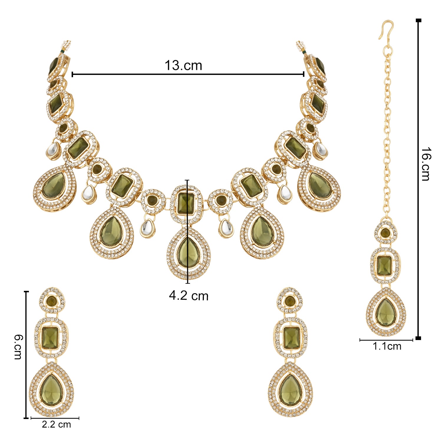 Bhumi Mehendi Necklace set