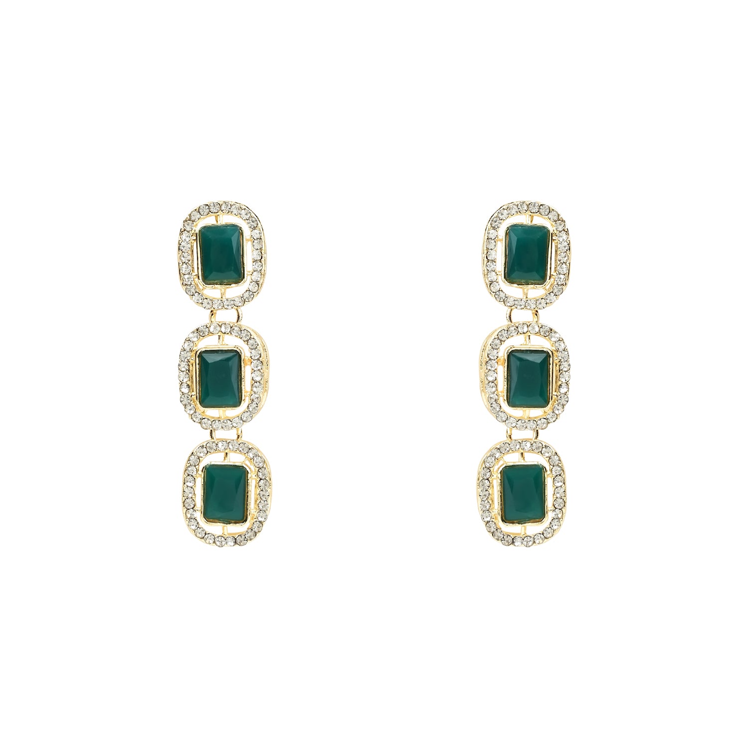 Parineeti Green Necklace set