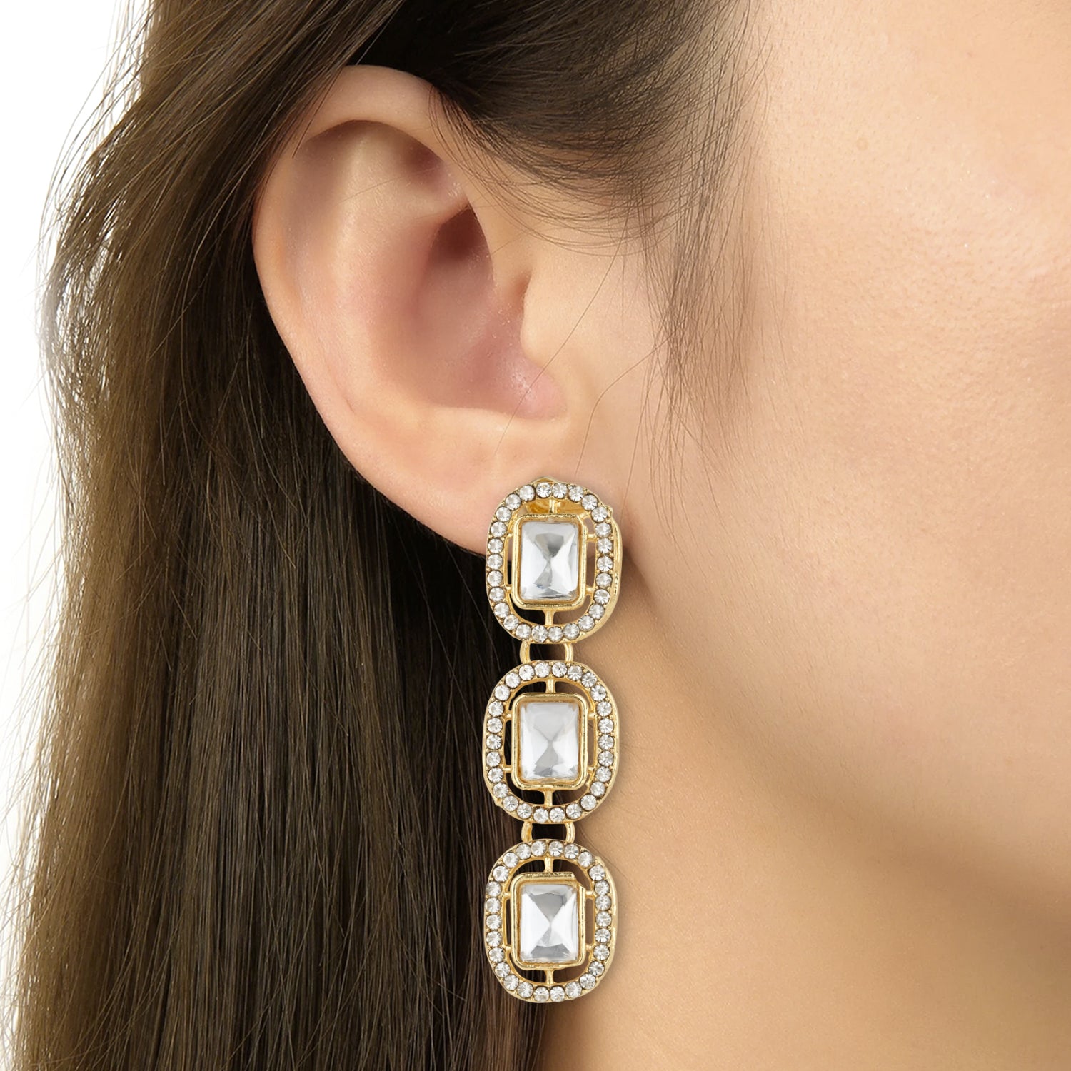 Parineeti White Necklace set