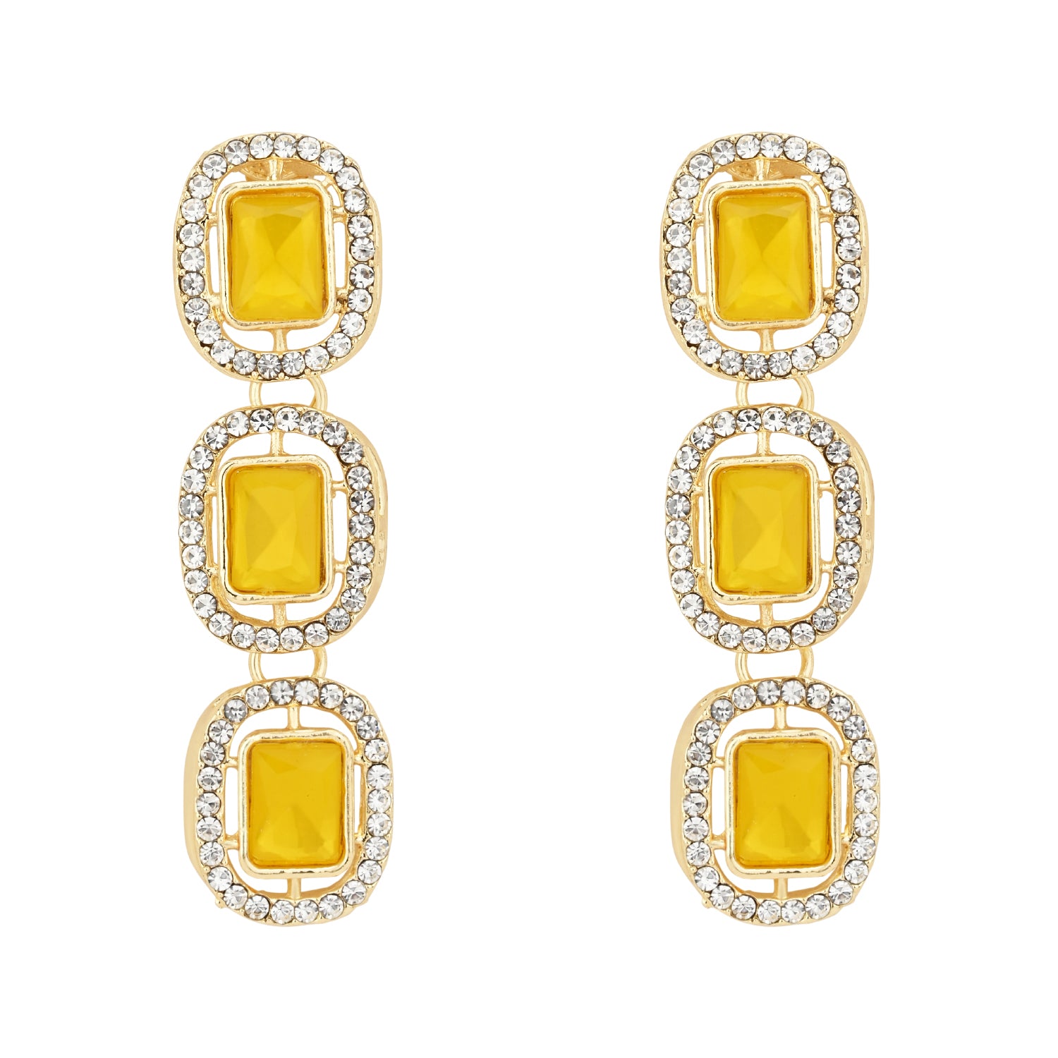Parineeti Yellow Necklace set