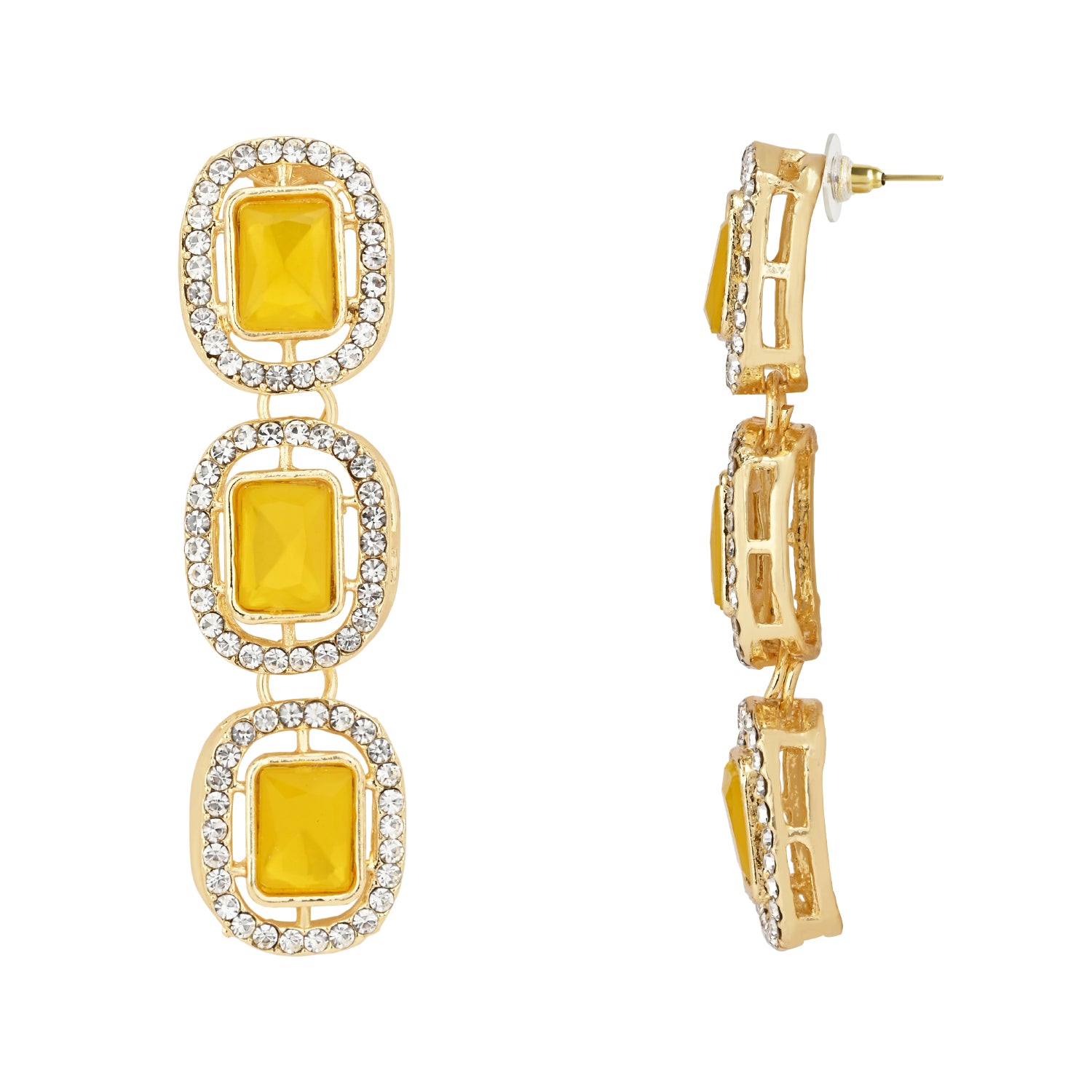 Parineeti Yellow Necklace set