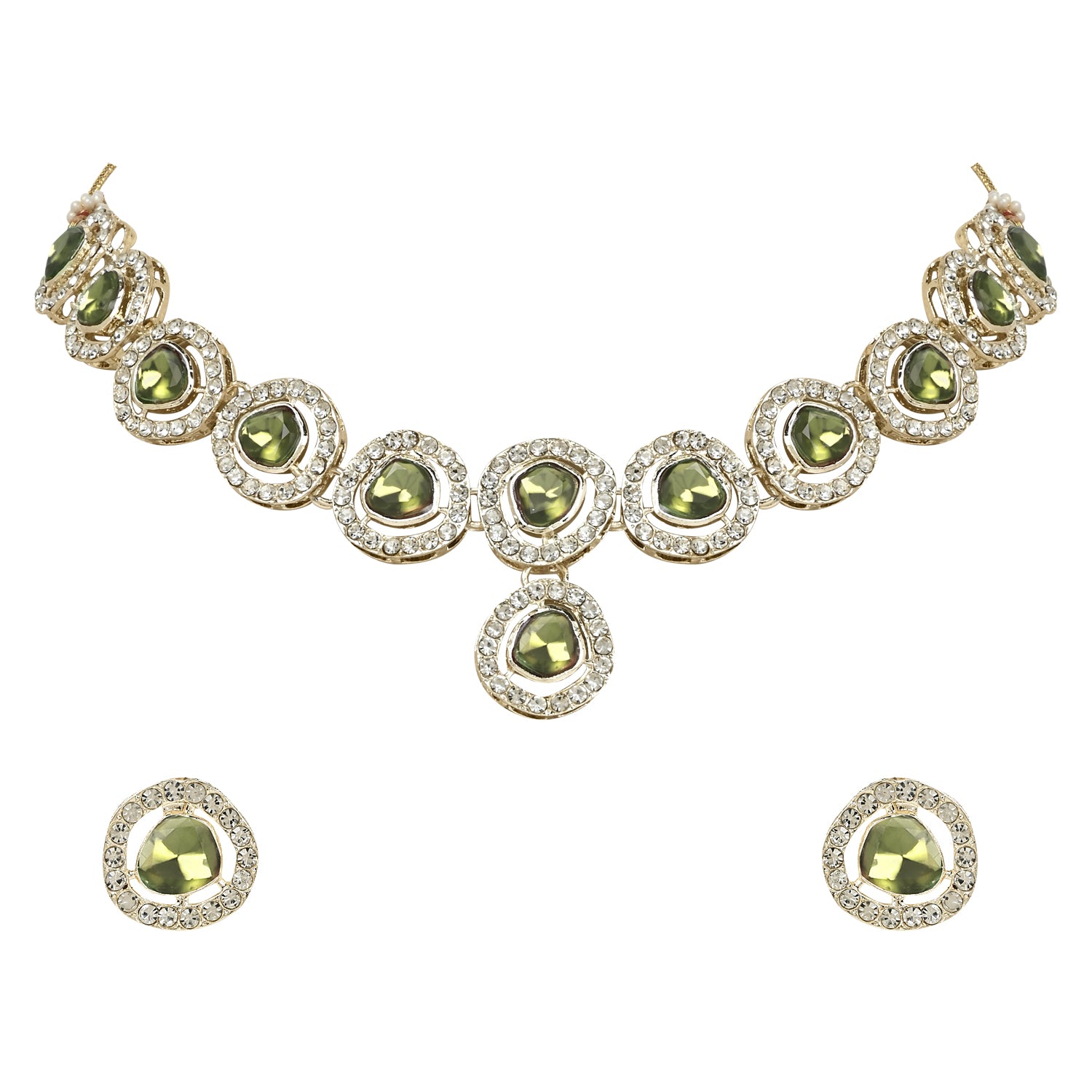 Soumya Mehndi Necklace Set