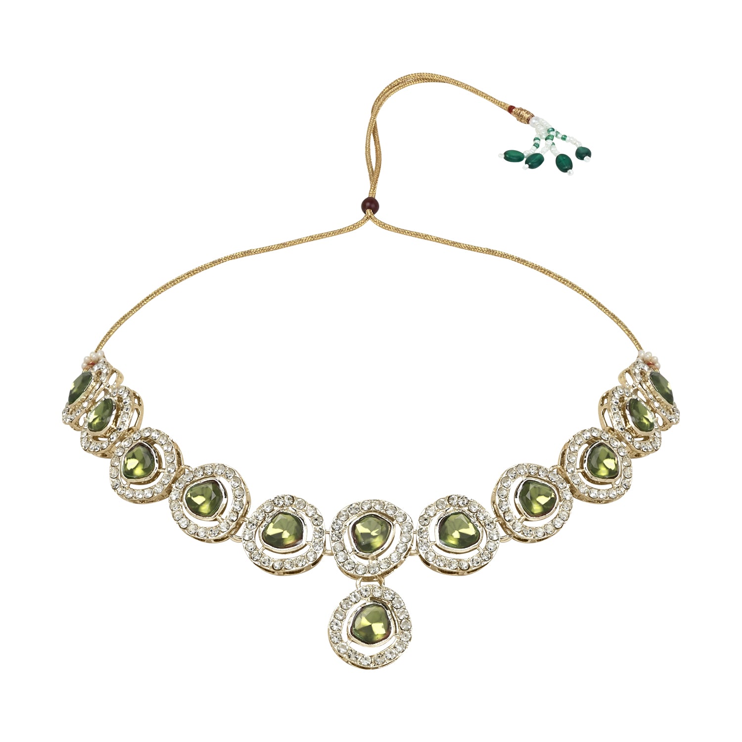 Soumya Mehndi Necklace Set