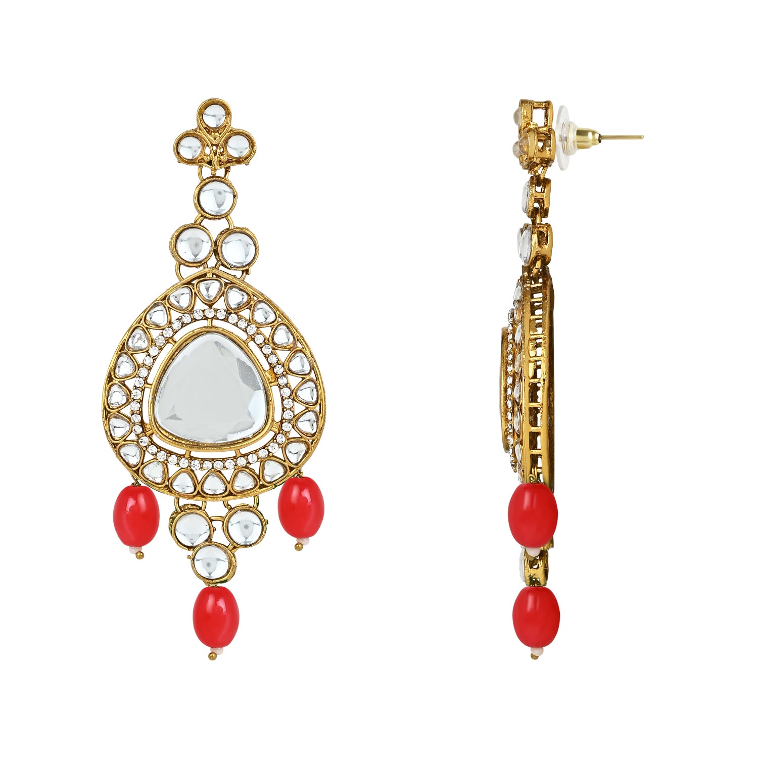 Archie Red Necklace Set