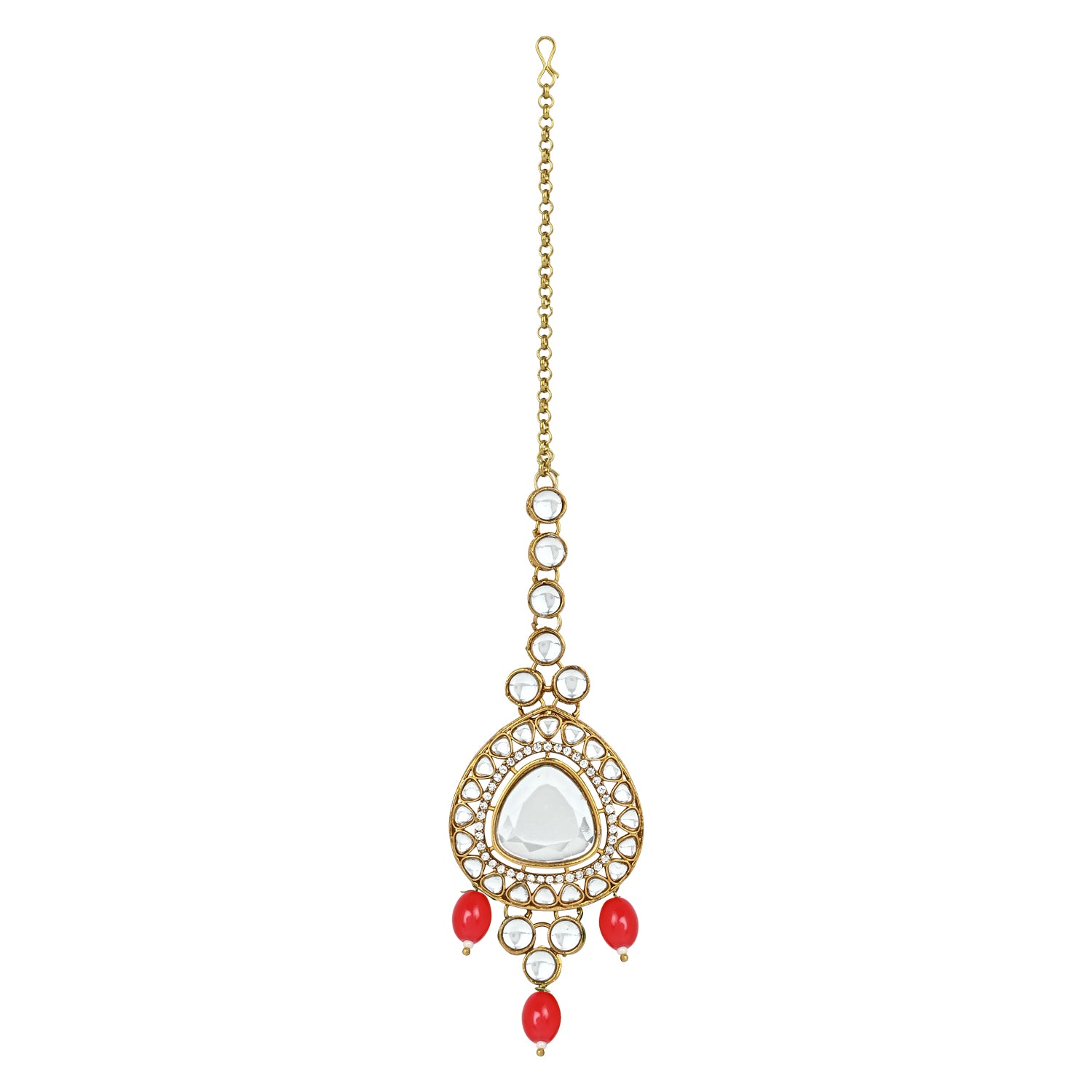 Archie Red Necklace Set