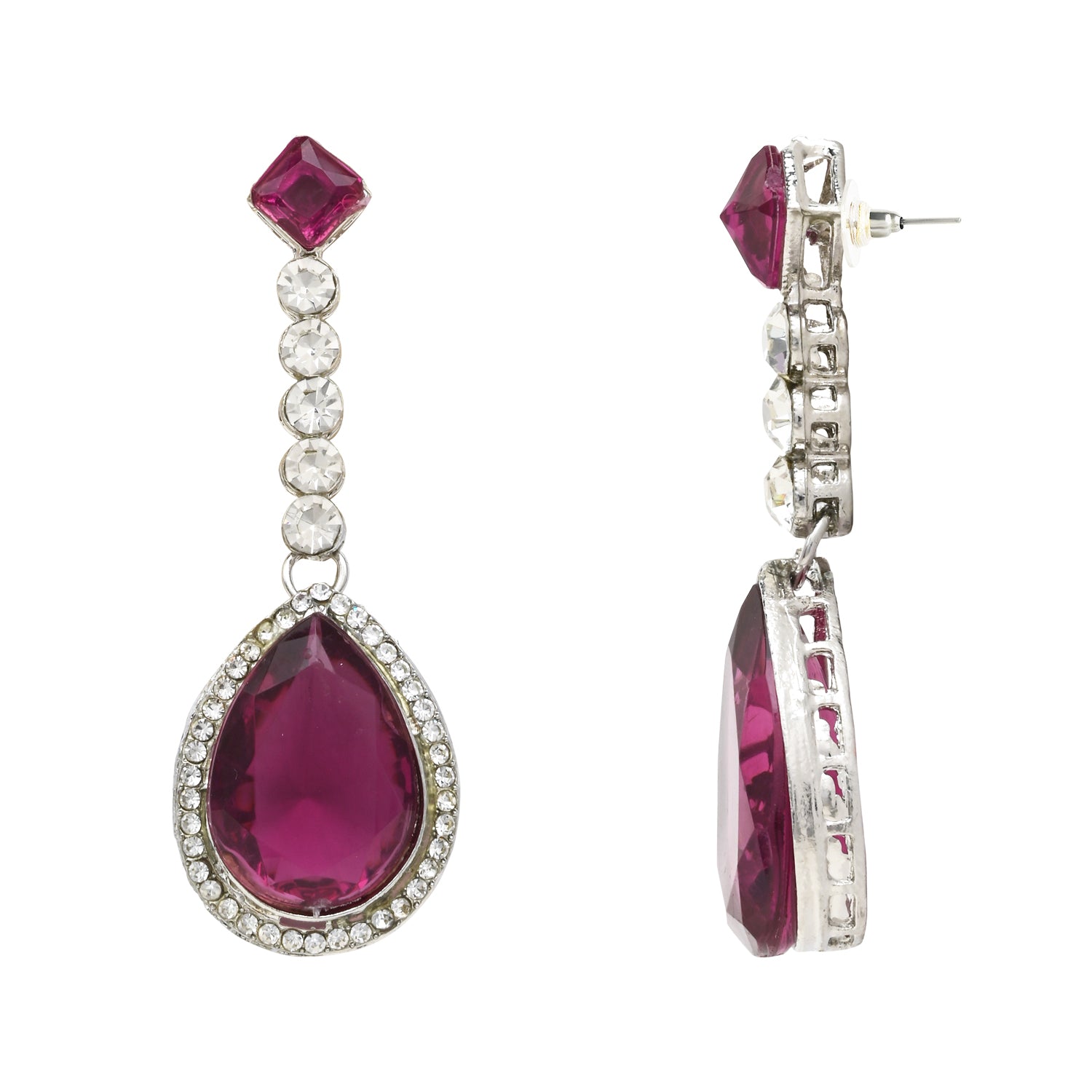 Rivisha Silver Wine Necklace Set