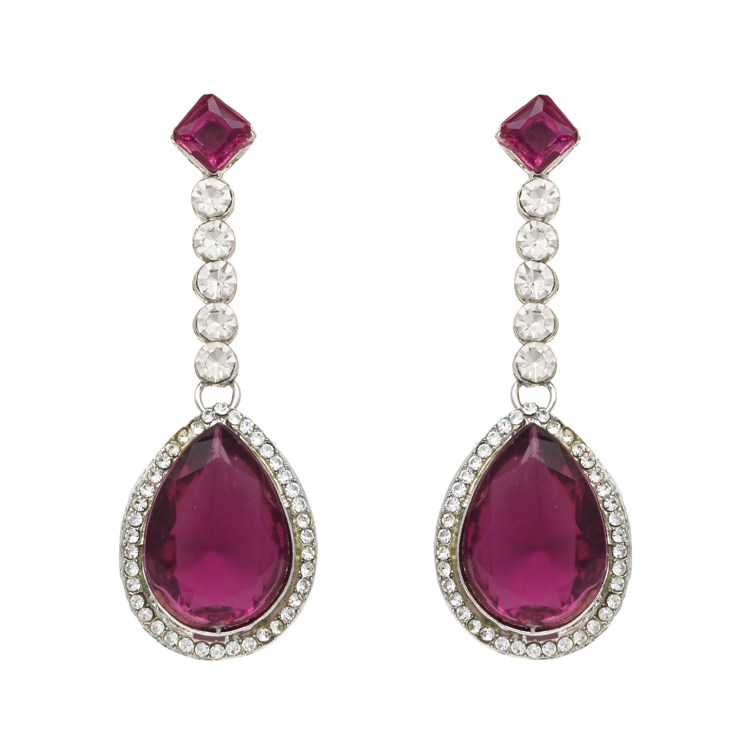 Rivisha Silver Wine Necklace Set