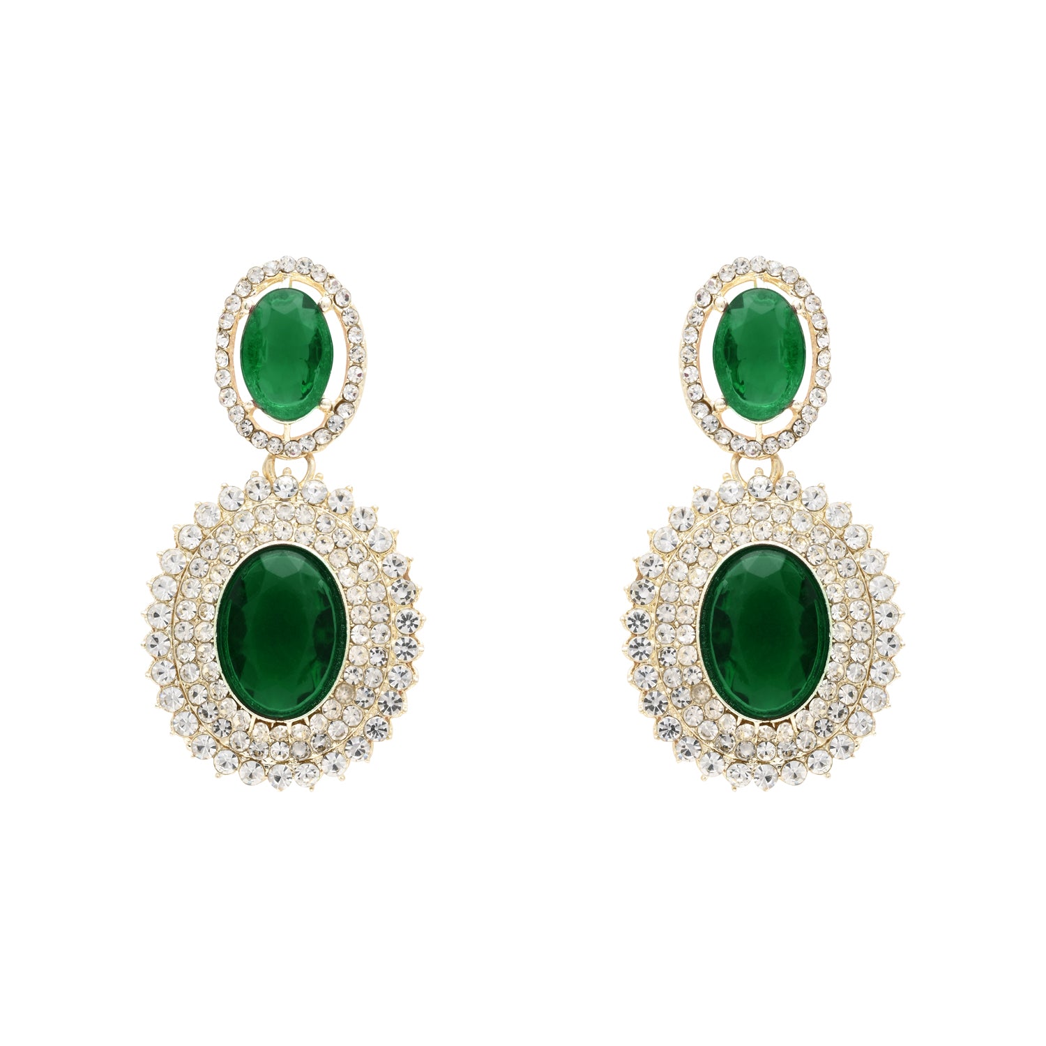 Oshina Green Necklace Set