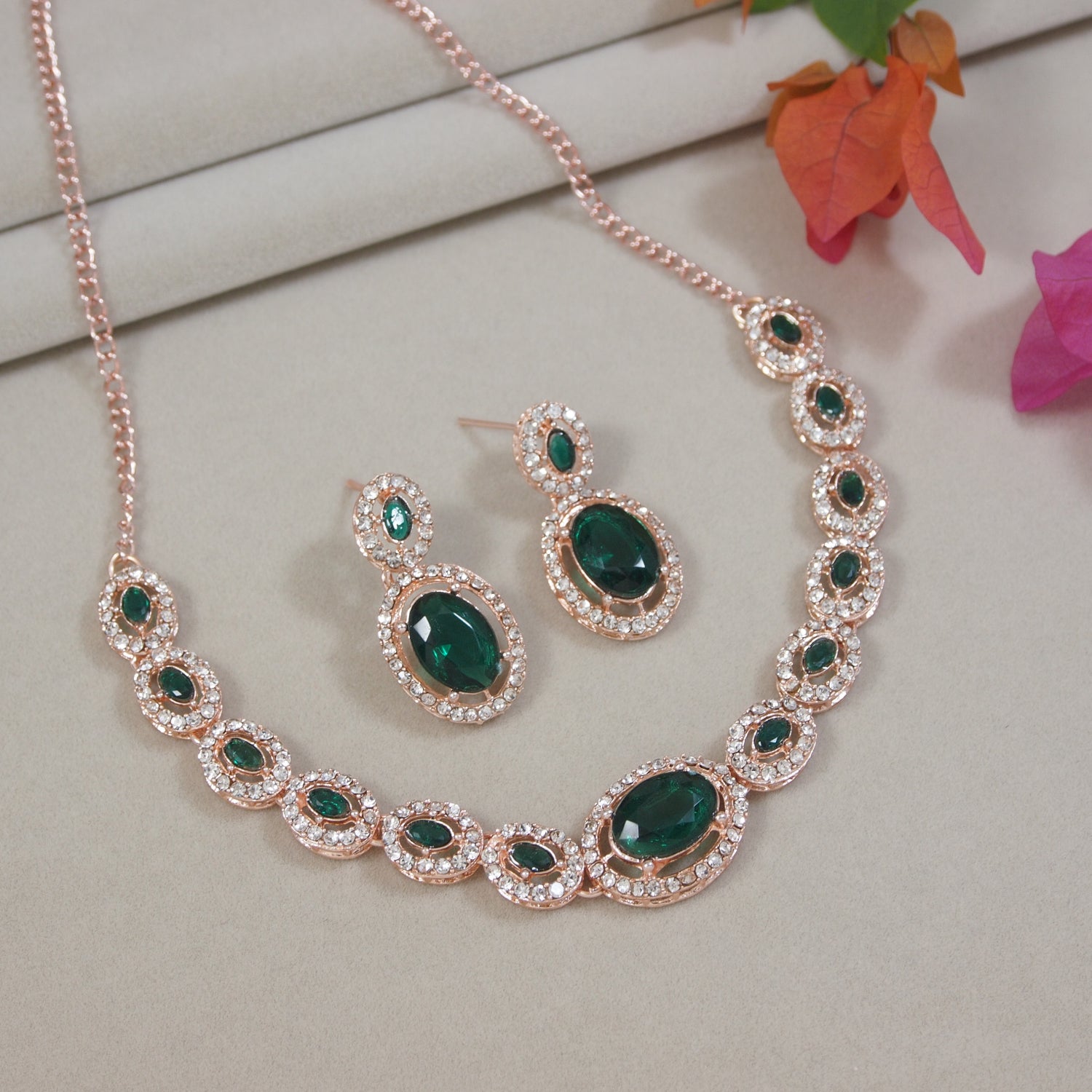 Ruvina Emerald Choker