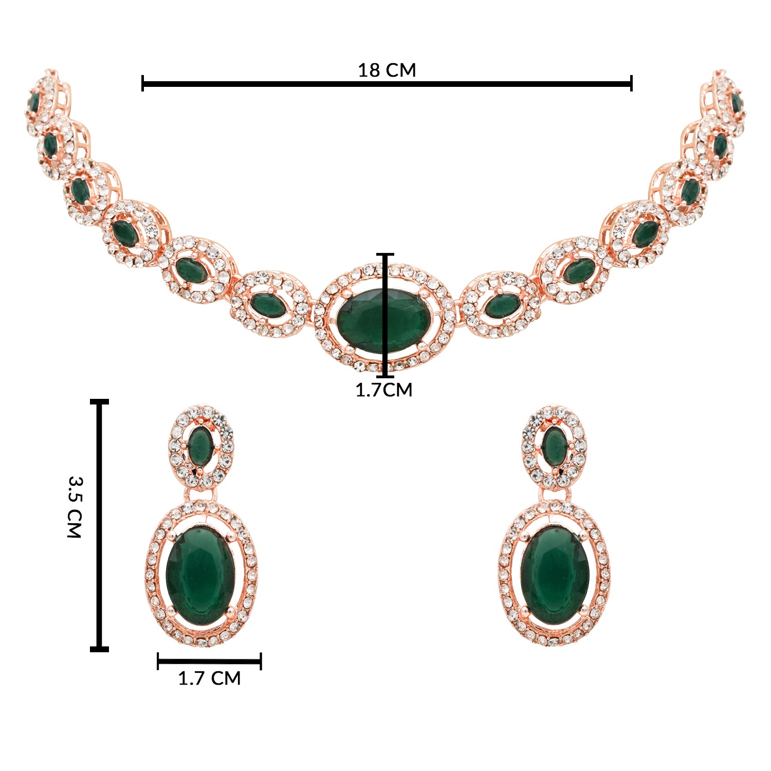 Ruvina Emerald Choker