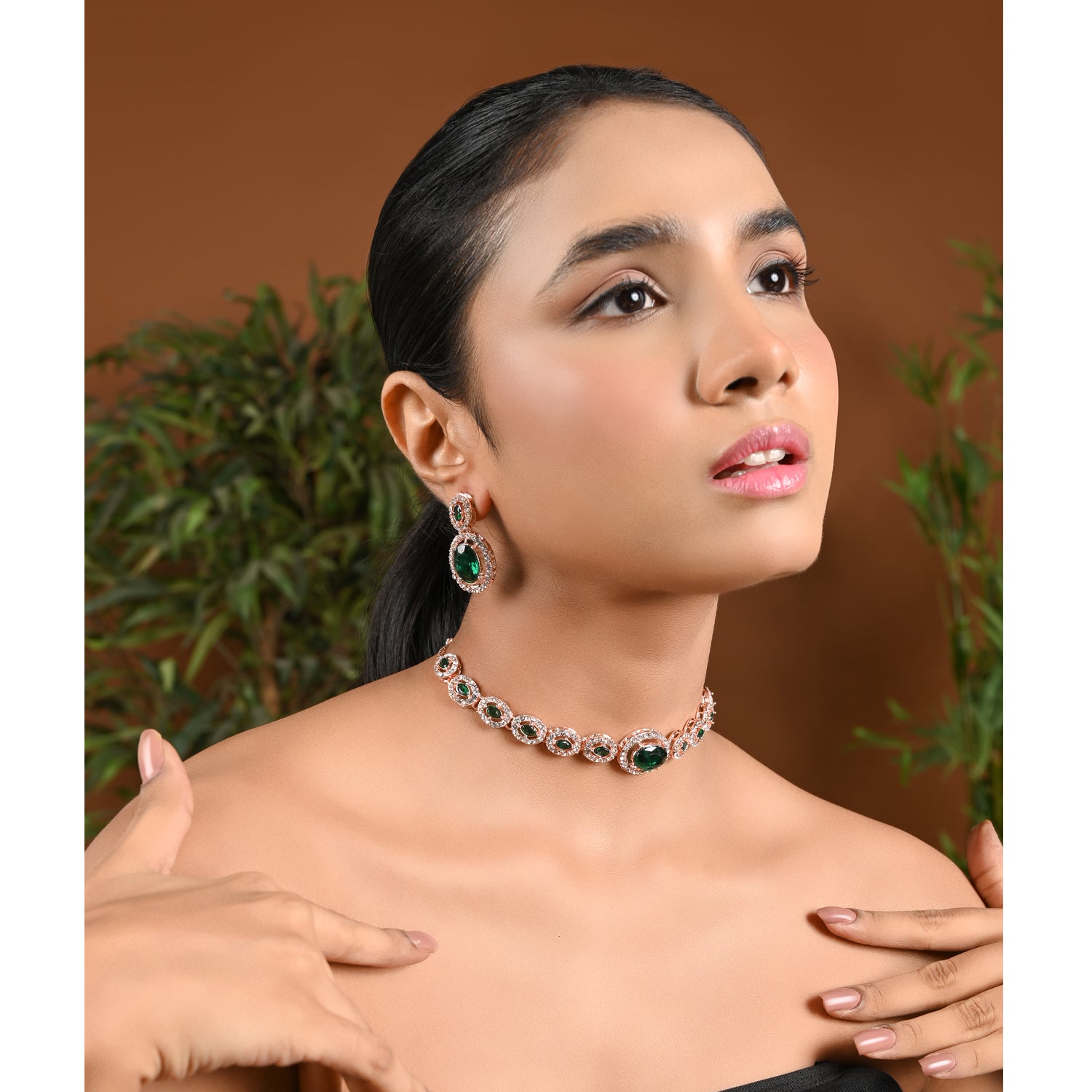 Ruvina Emerald Choker