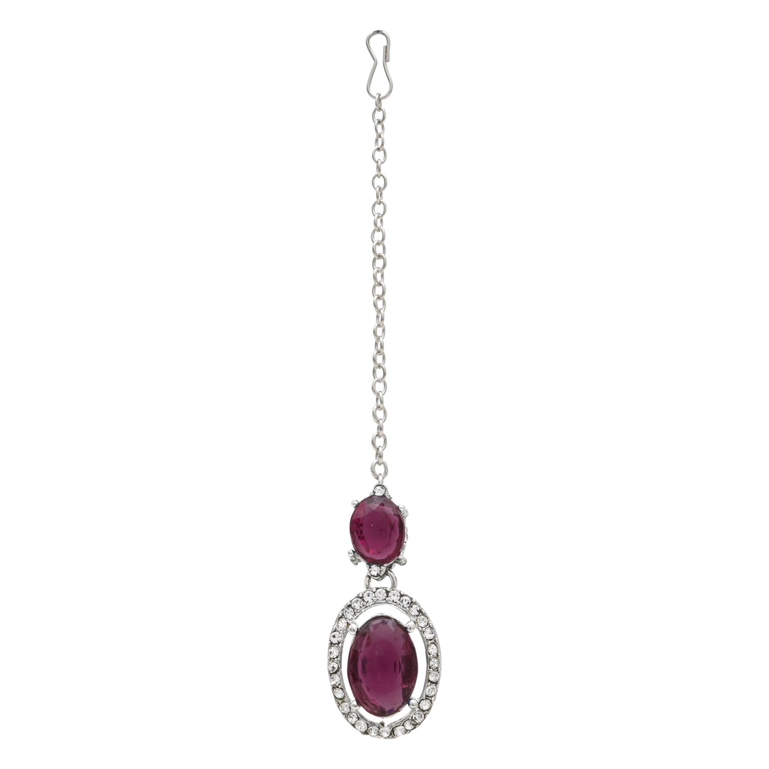 Neyara Silver Wine Necklace Set