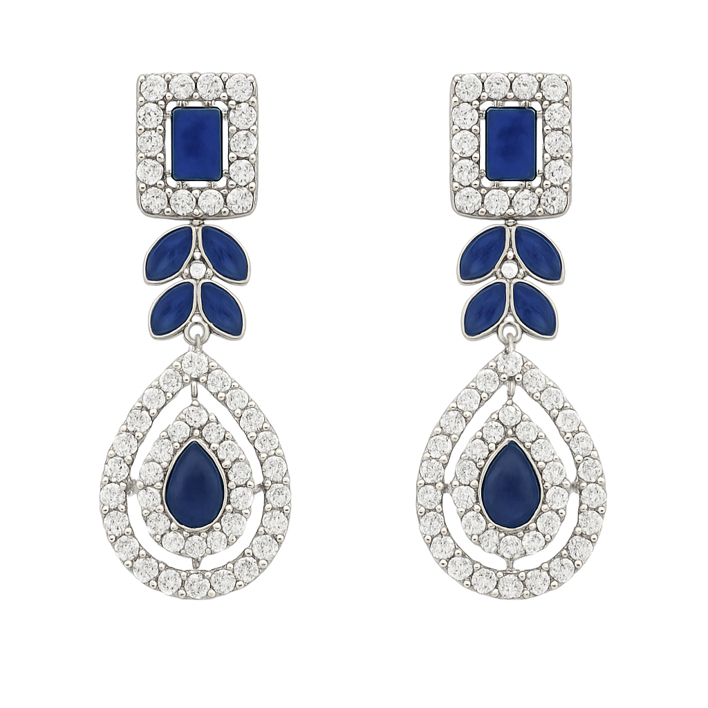 Kivisha Silver Montana Necklace Set