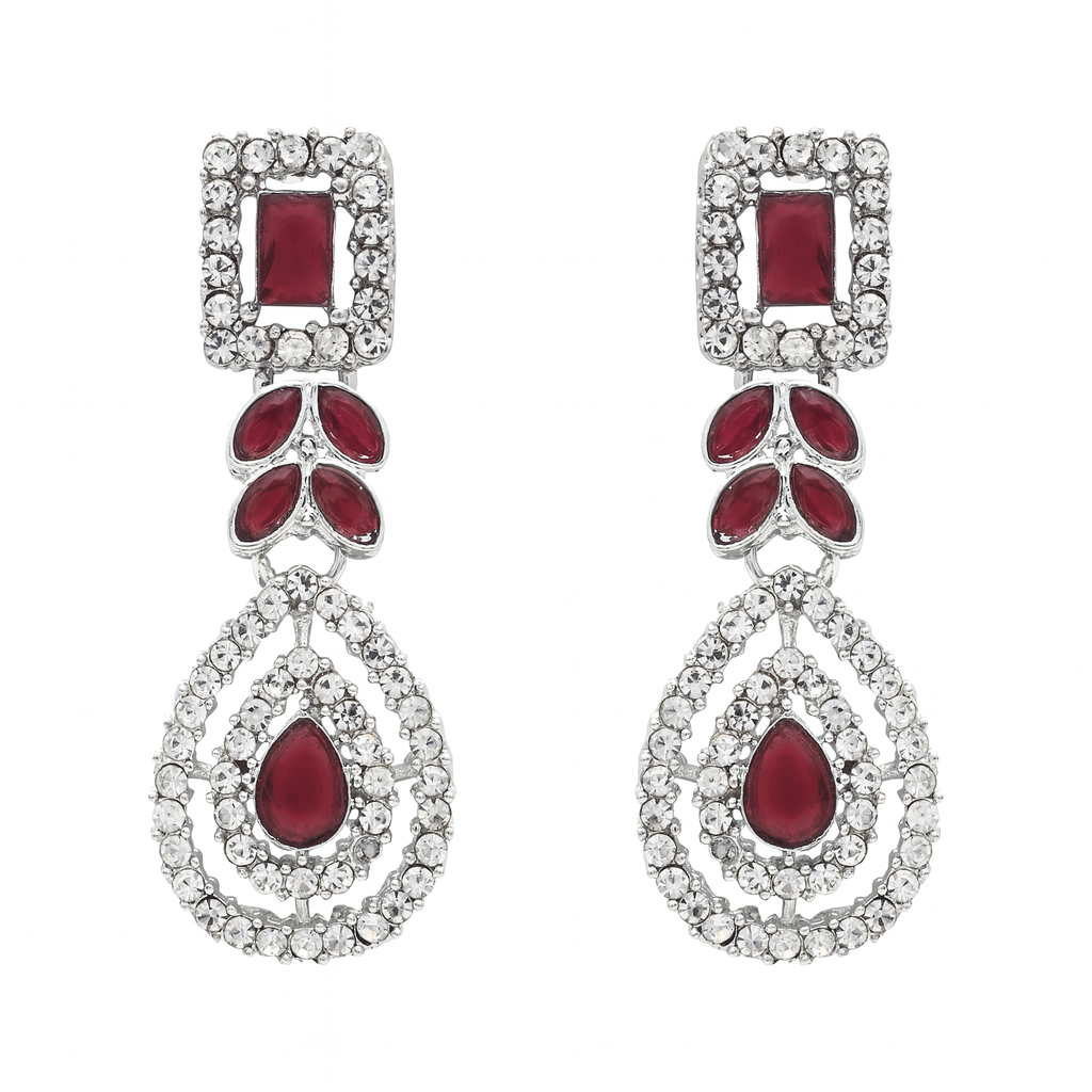 Kivisha Silver Wine Necklace Set