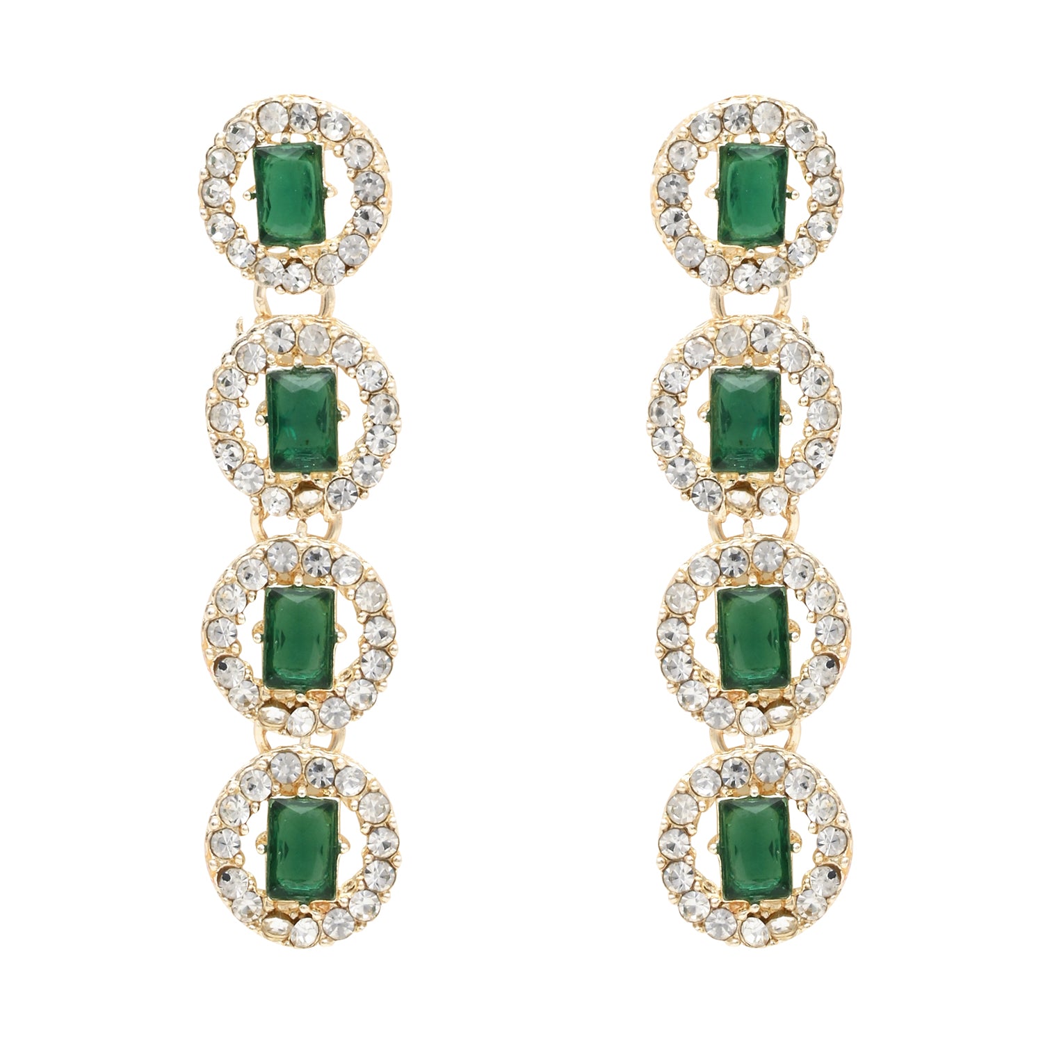 Ishvira Green Necklace Set