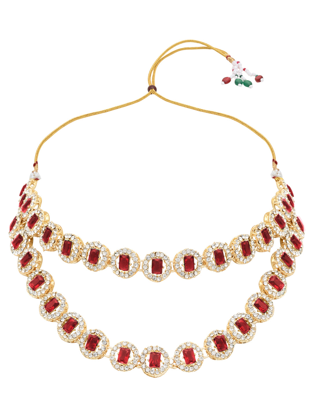 Ishvira Pink Necklace Set