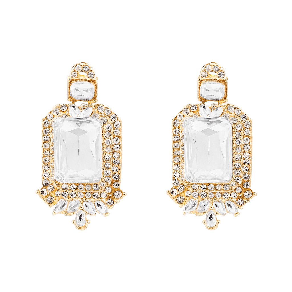 Vrinaya White Necklace Set