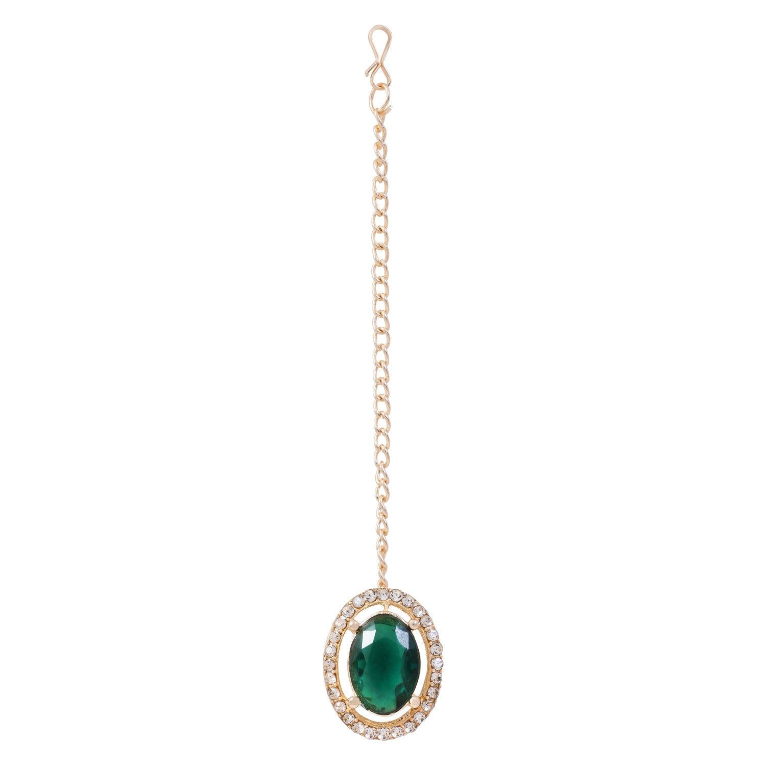 Ziyana Green Necklace Set